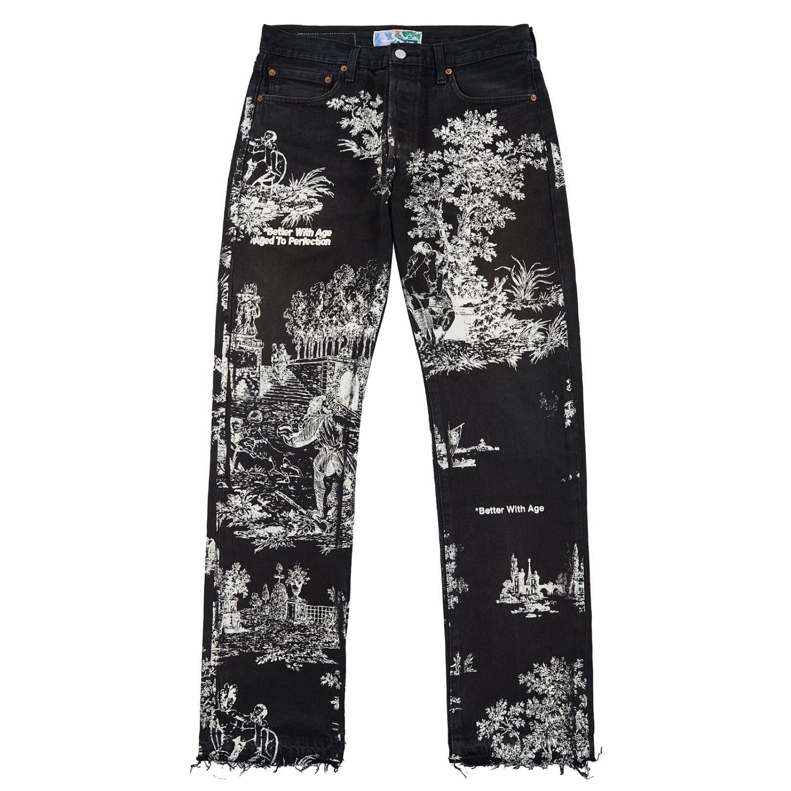 Better With Age Better With Age 'Teresa Carpenter' Black Jeans Size US 32 / EU 48 - 1 Preview