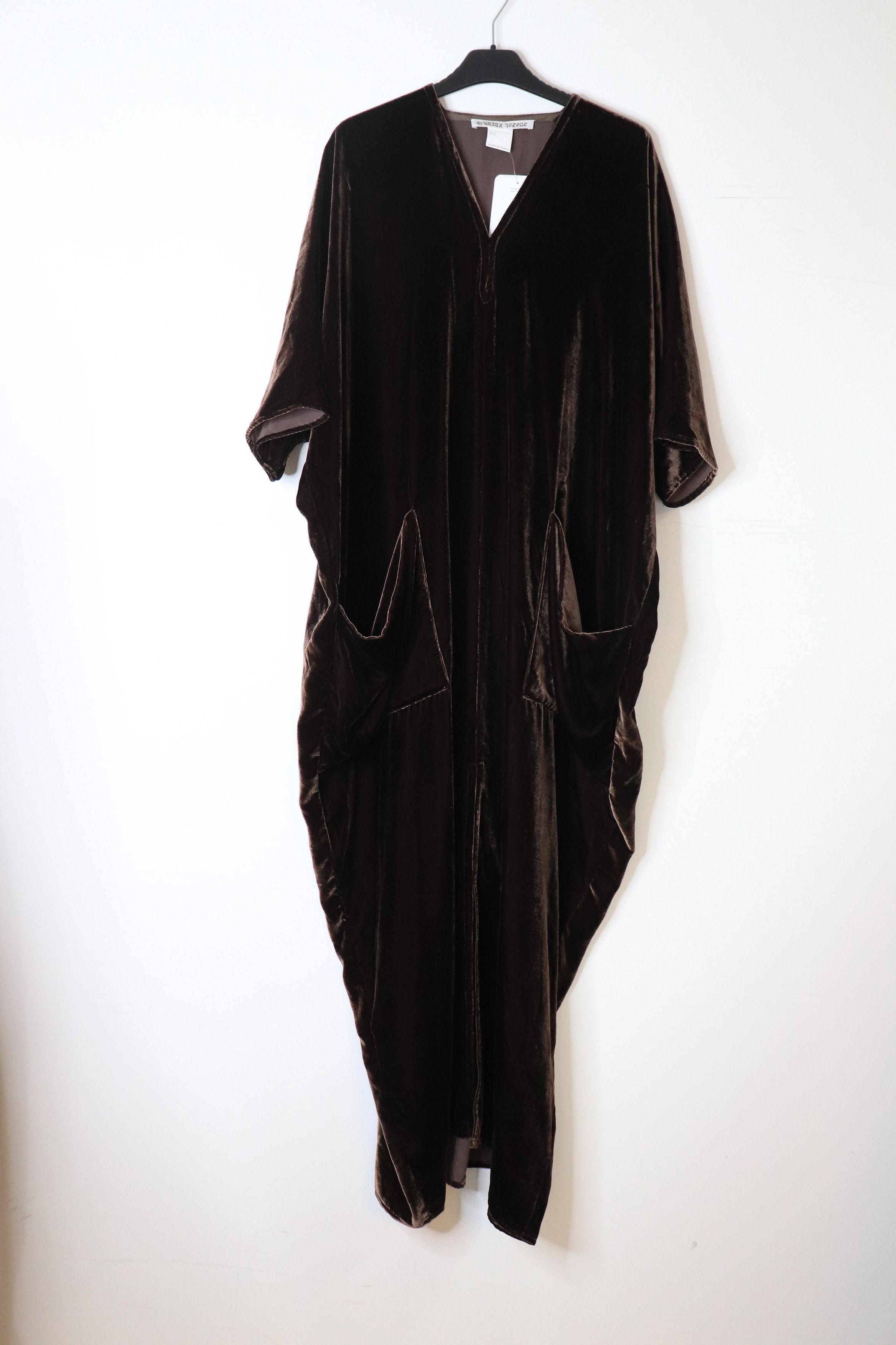 Other Brown velvet kaftan - M Size S / US 4 / IT 40 - 1 Thumbnail