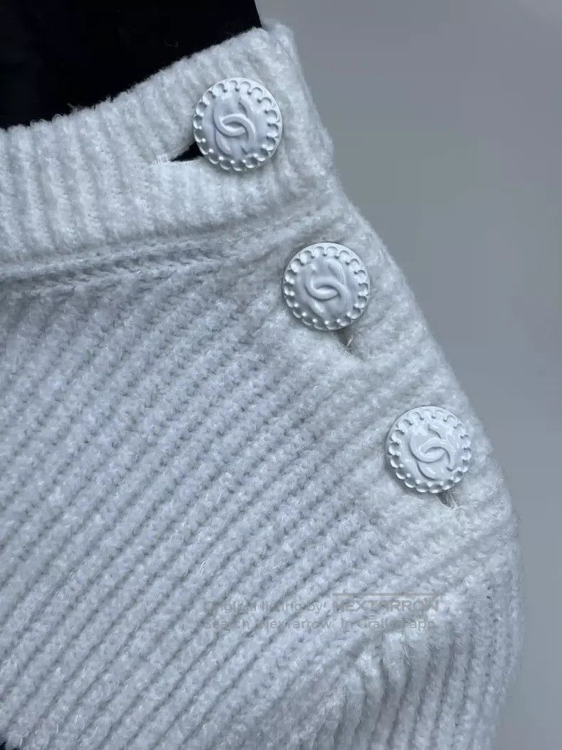 Chanel Chanel 22B Striped Double C Sweater Size XS / US 0-2 / IT 36-38 - 4 Thumbnail