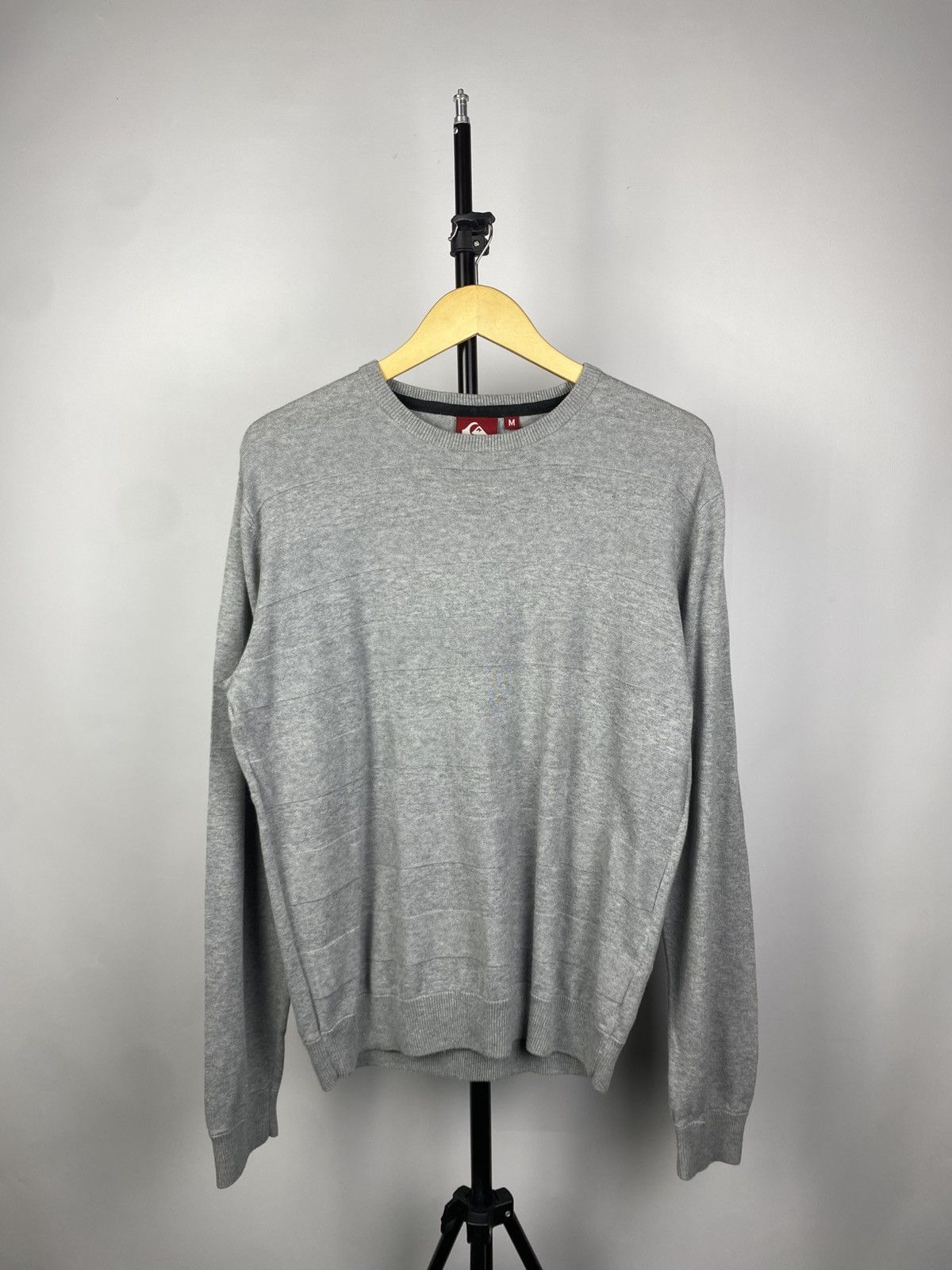 Quiksilver × Vintage Vintage 00s Quiksilver surf knit Basic sweatshirt Size US M / EU 48-50 / 2 - 1 Thumbnail