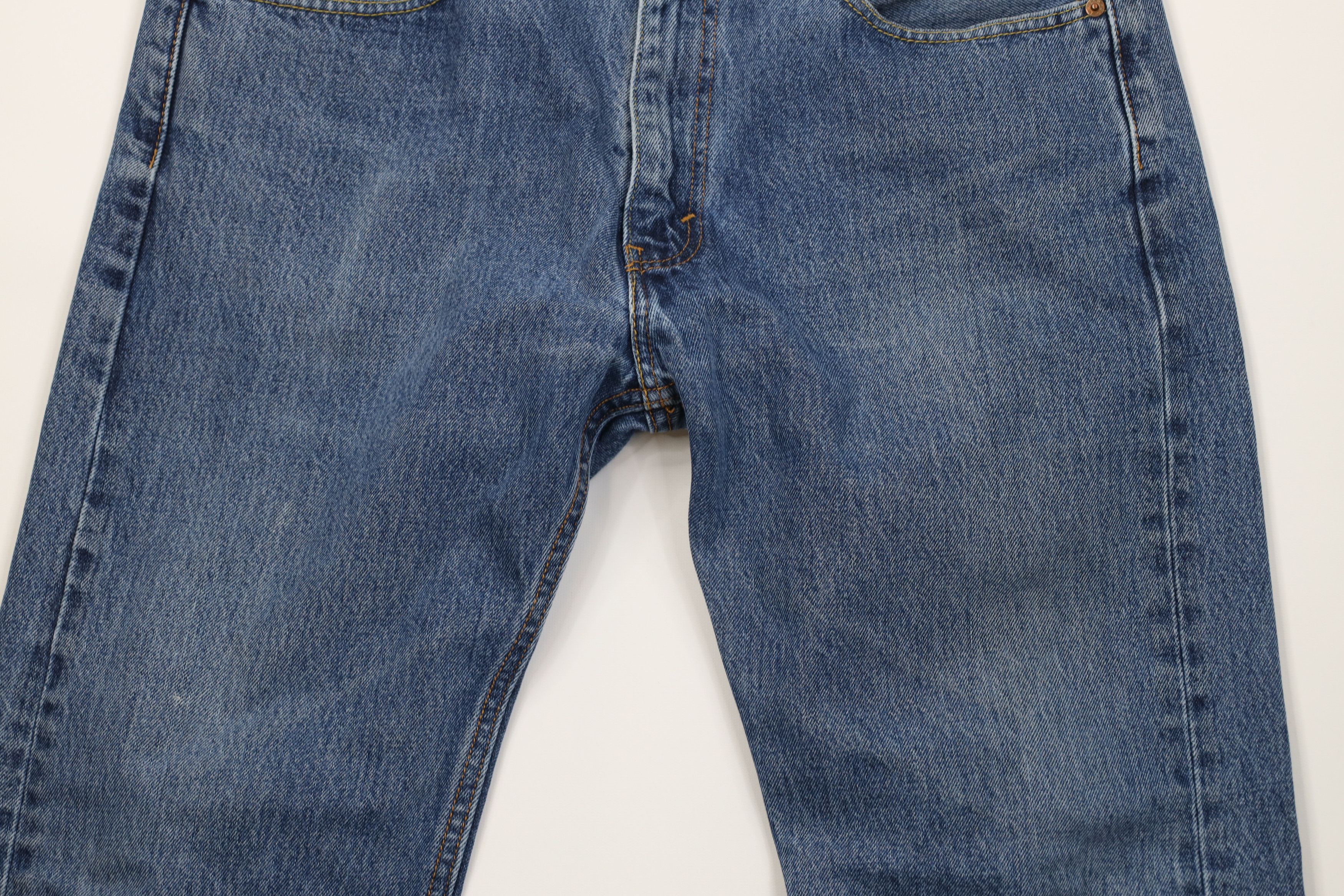 Levi's Vintage Y2K Levis 505 Regular Straight Leg Denim Jeans Size US 36 / EU 52 - 3 Thumbnail