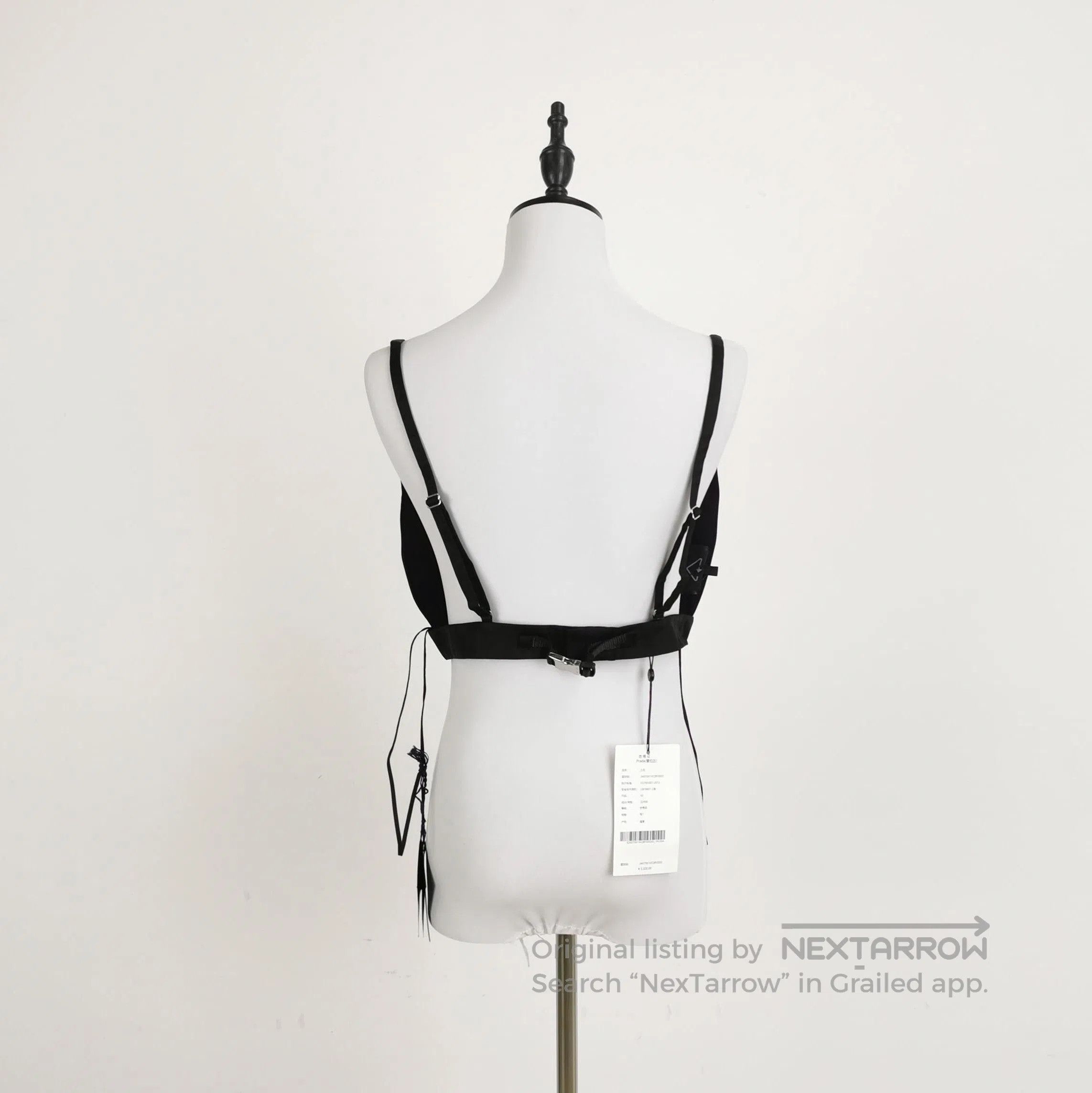Prada Prada Black Triangle Logo Vest Size 42 . Size L / US 10 / IT 46 - 3 Thumbnail