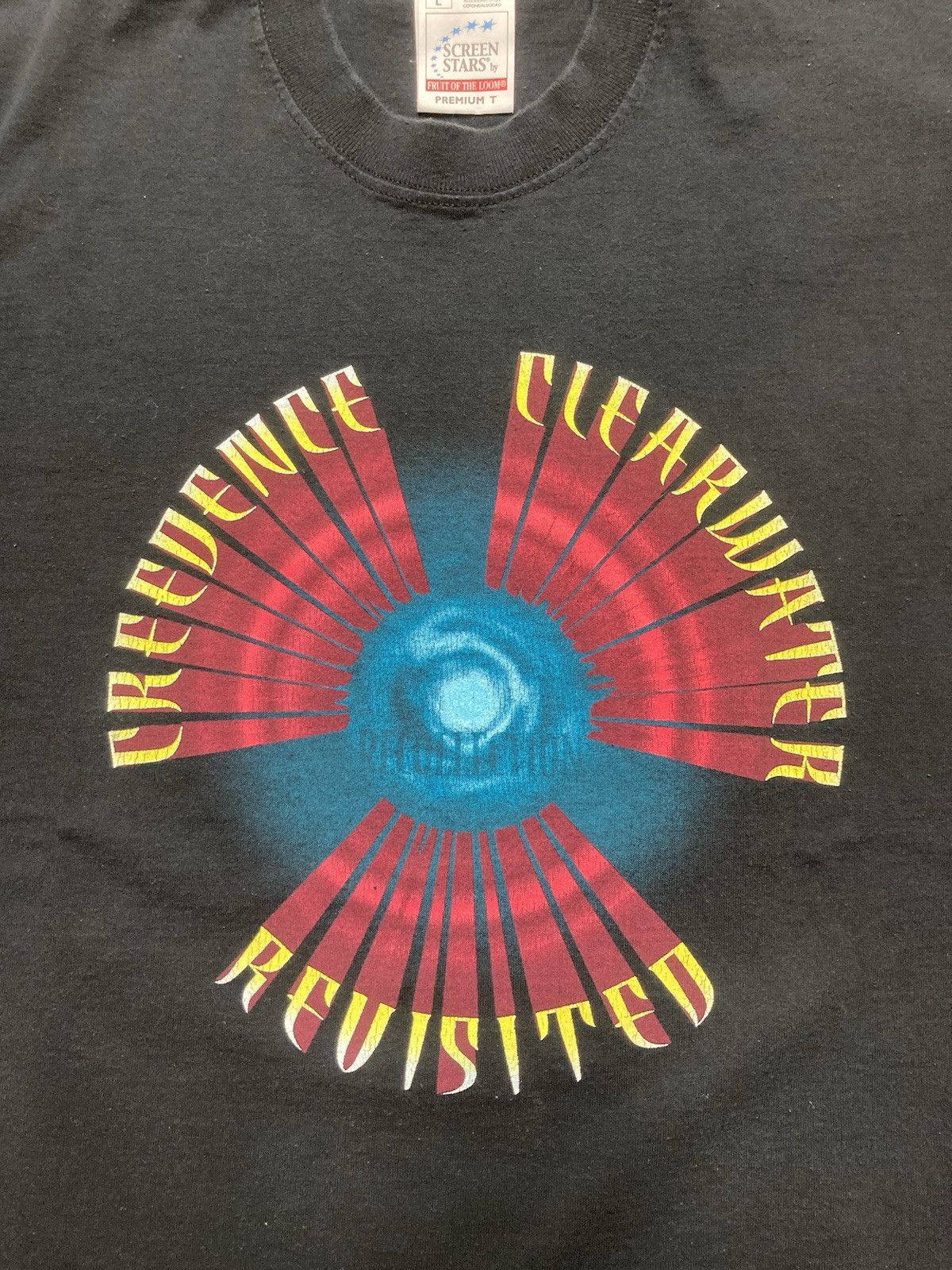 Vintage Credence Clearwater revival t shirt revisited band tee L Size US L / EU 52-54 / 3 - 2 Thumbnail