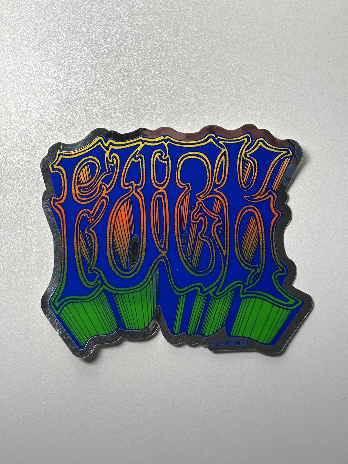 Supreme Supreme Fuck Sticker Size ONE SIZE - 1 Thumbnail