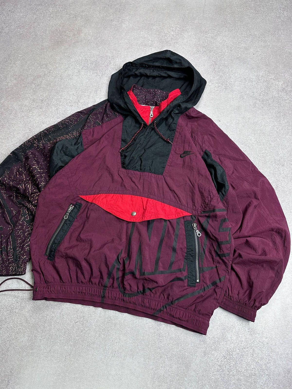 Nike Vintage 90s Nike Challenge Court Agassi Nylon Jacket M Size US M / EU 48-50 / 2 - 3 Thumbnail