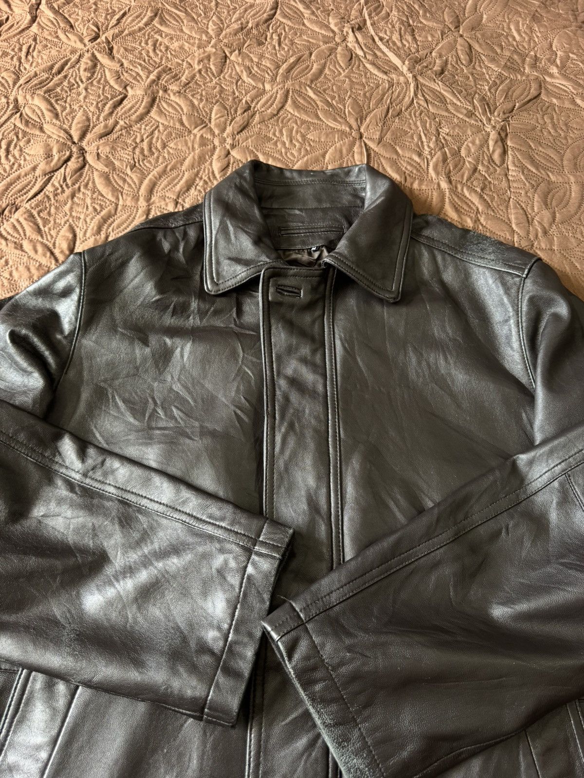 Balmain BALMAIN PARIS LEATHER COAT Size US L / EU 52-54 / 3 - 3 Thumbnail