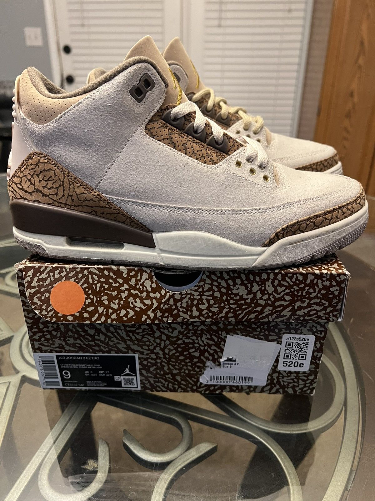 Jordan Brand Jordan 3 Retro Palomino Size US 9 / EU 42 - 4 Thumbnail