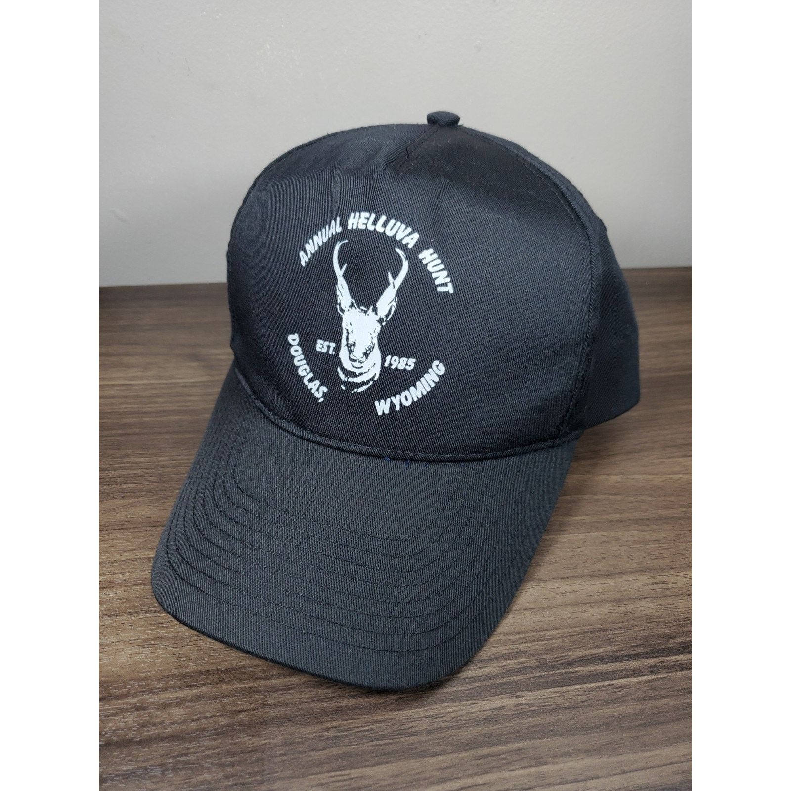 Otto × Vintage Annual Helluva Hunt Hat Deer Elk Hunting Snapback Cap WY Size ONE SIZE - 1 Thumbnail