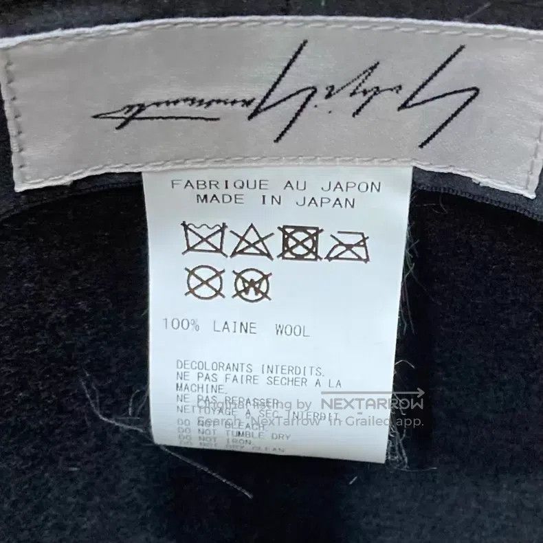 Yohji Yamamoto Yohji Yamamoto 20ss zipper deconstructed woolen hat Size ONE SIZE - 8 Thumbnail