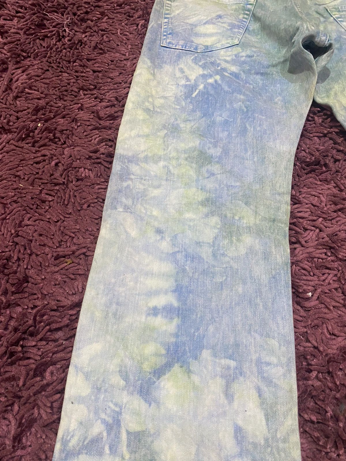 Vintage RARE🔥 Vintage Takeo Kikuchi Japan Bleach Acid Wash Design Size US 33 - 11 Thumbnail
