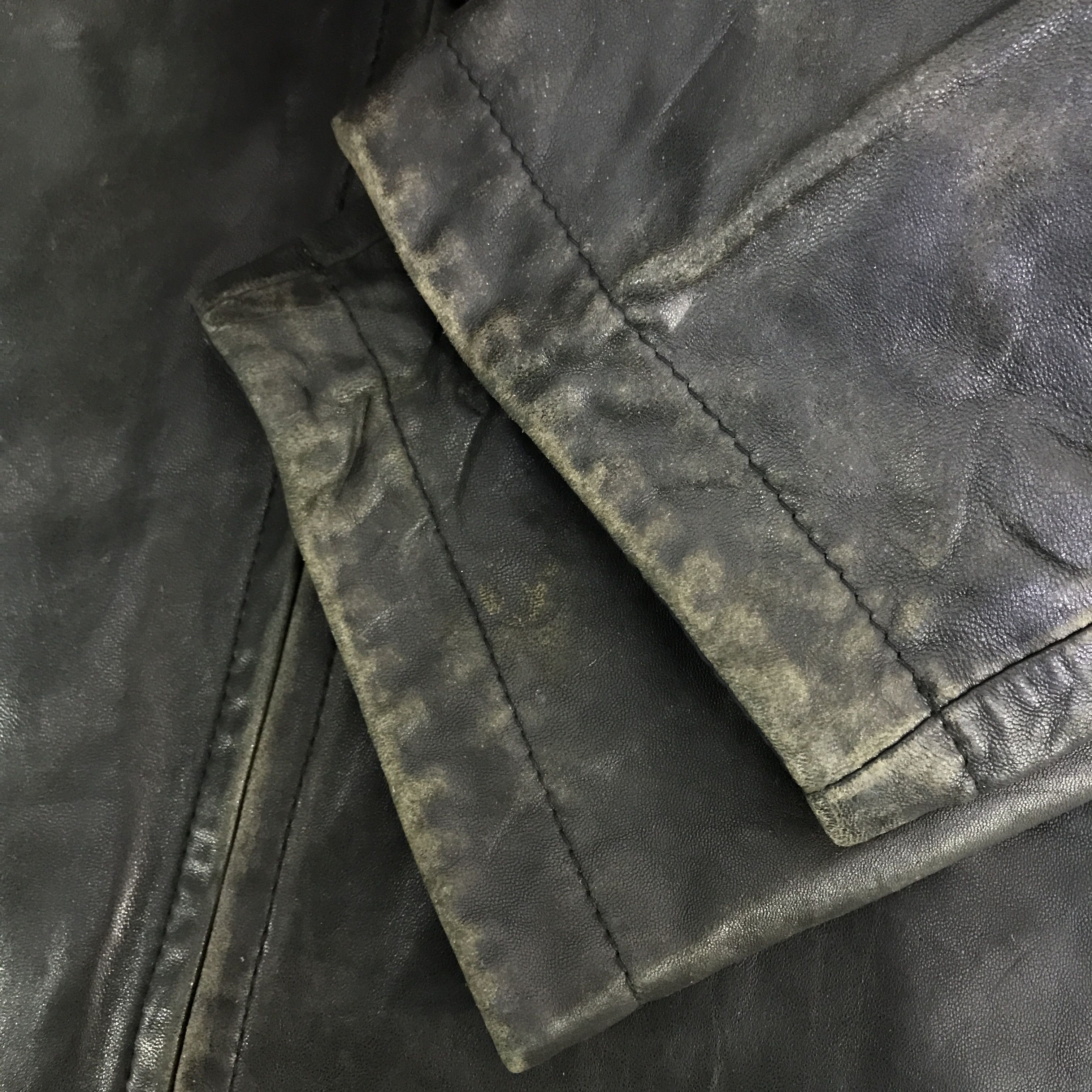 Nautica nautica black leather jacket K115B17 Size US L / EU 52-54 / 3 - 10 Thumbnail
