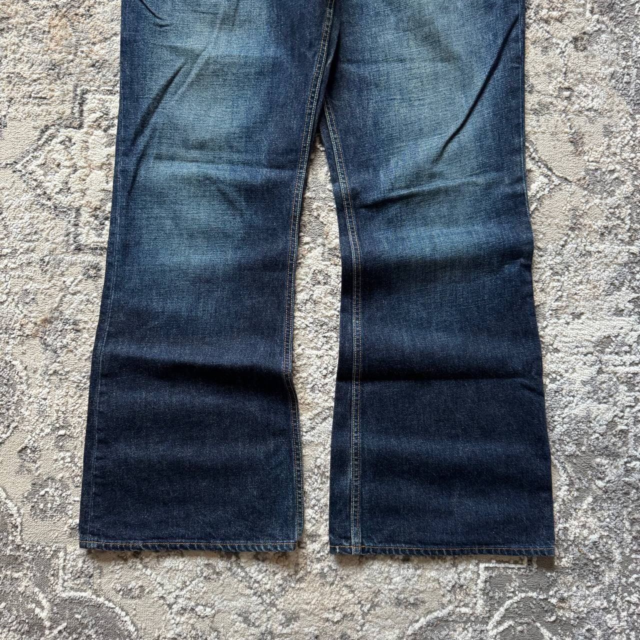 Gap Crazy Gap Ultra Flare Wide Baggy Washed Curvy Flare Jeans Size US 38 / EU 54 - 5 Thumbnail