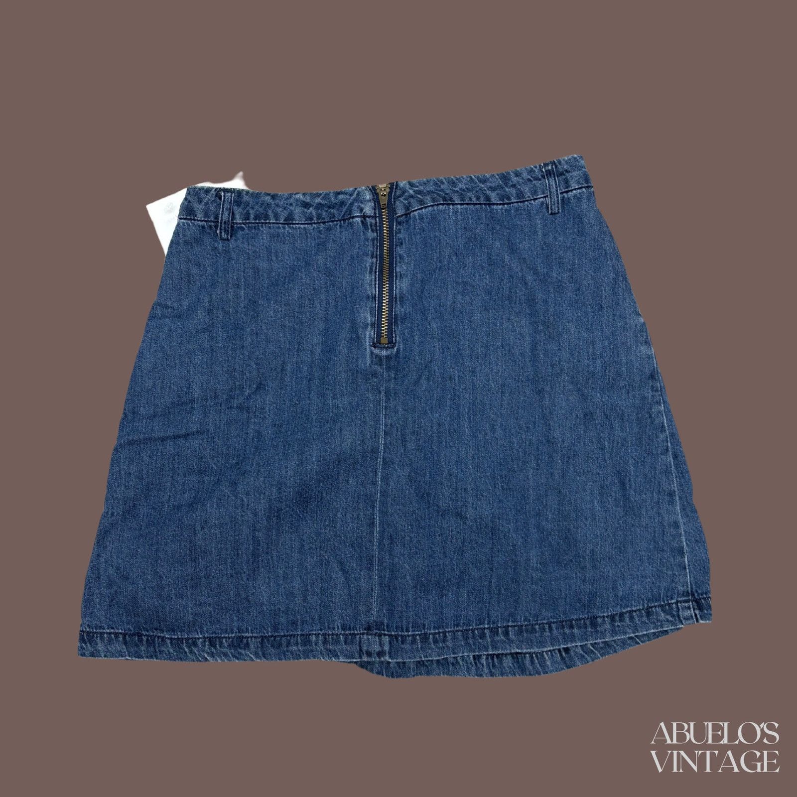 Tommy Hilfiger VTG Denim Mini Skirt | Tommy Hilfiger Blue | Y2K Classic Size 28" / US 6 / IT 42 - 3 Thumbnail