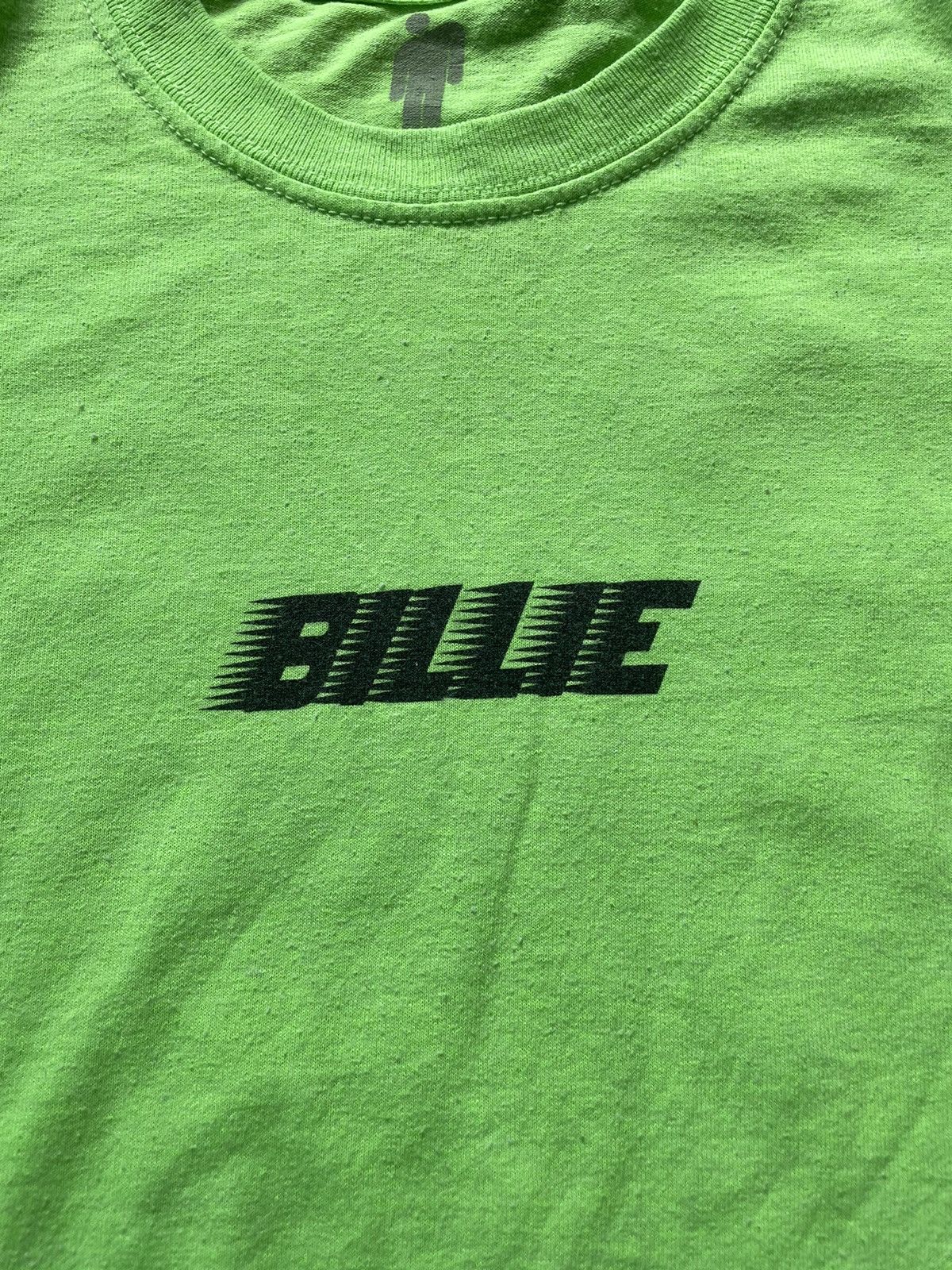 Band Tees × Billie Eilish × Rap Tees Billie Eilish Tour Green T-shirt 2018 Size US L / EU 52-54 / 3 - 2 Thumbnail