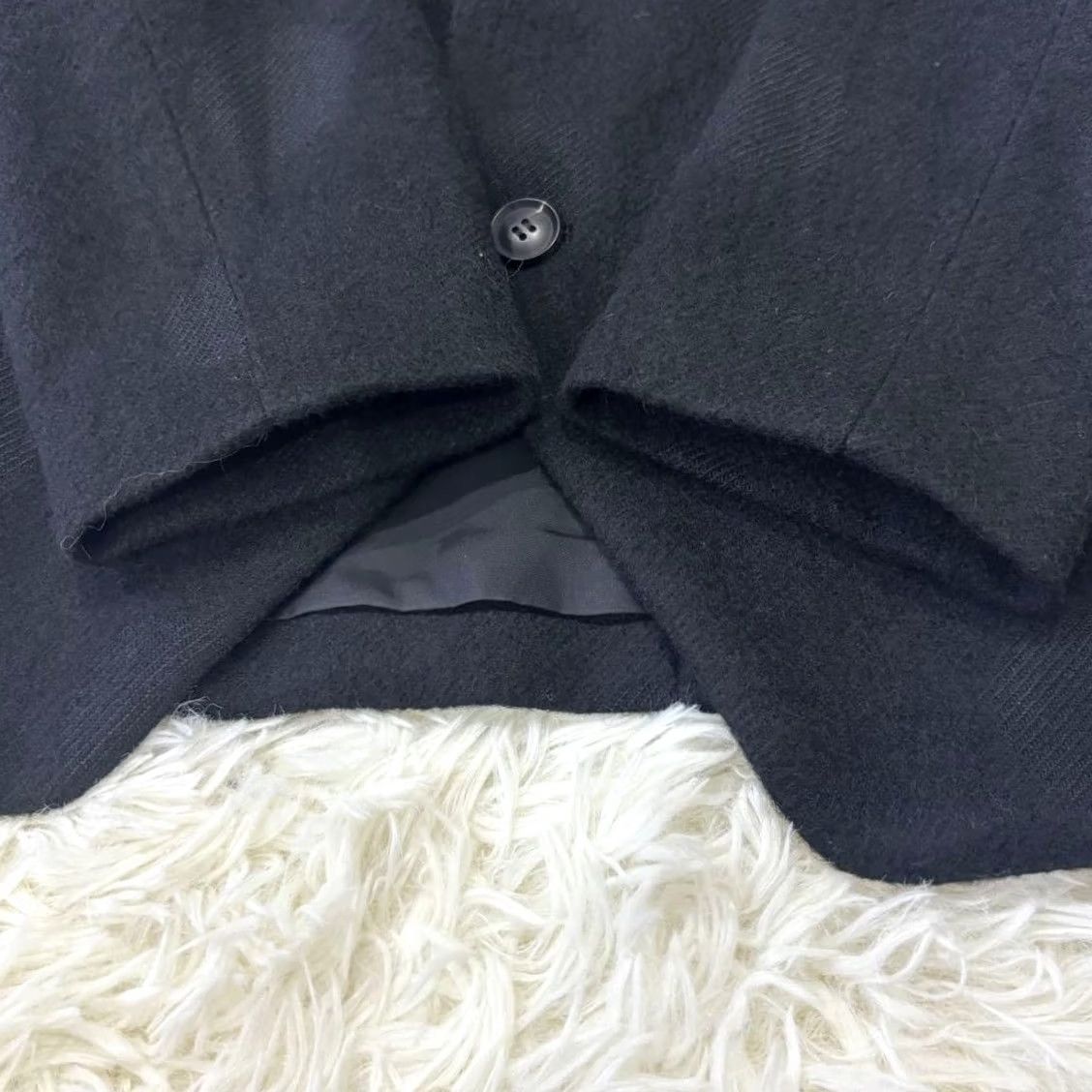Yohji Yamamoto Yohji Yamamoto X Reguration Tailored Jacket Men Color Black Wool Size S Used Jacket Size US S / EU 44-46 / 1 - 7 Thumbnail