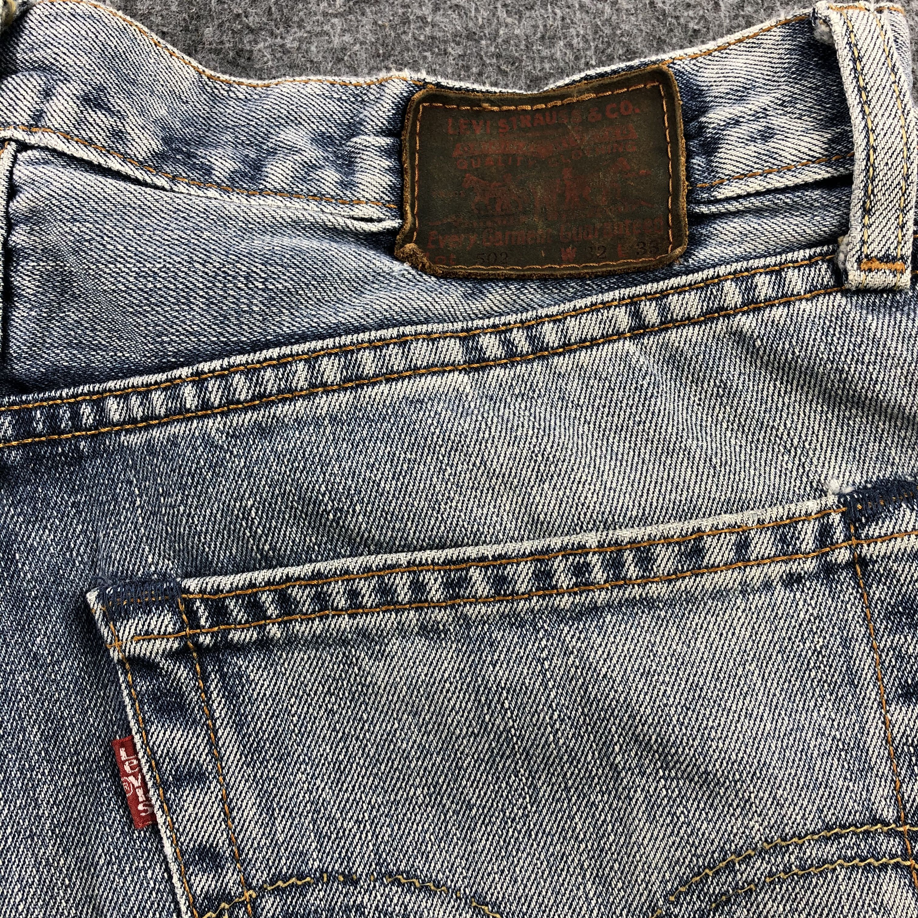 Levi's × Vintage Vintage 90s Light Wash Levis 502 Jeans-JM1412 Size US 32 / EU 48 - 6 Thumbnail
