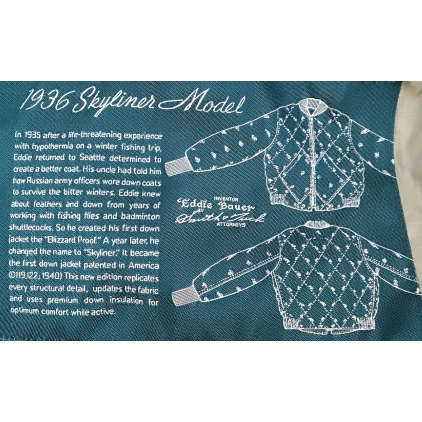 Eddie Bauer Eddie Bauer 1936 Skyliner Bauer Down Jacket Men's M Brown Size US M / EU 48-50 / 2 - 13 Thumbnail