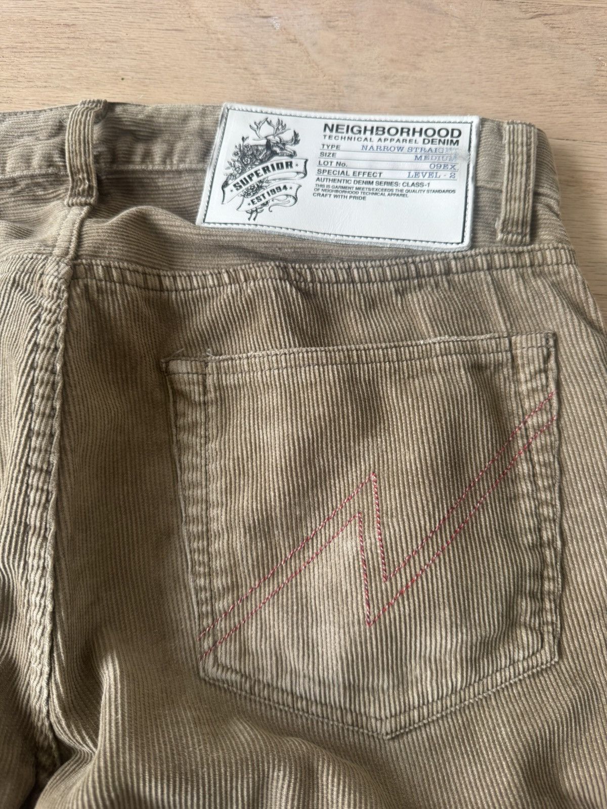 Neighborhood Neighborhood Corduroy Pants Size US 30 / EU 46 - 6 Thumbnail