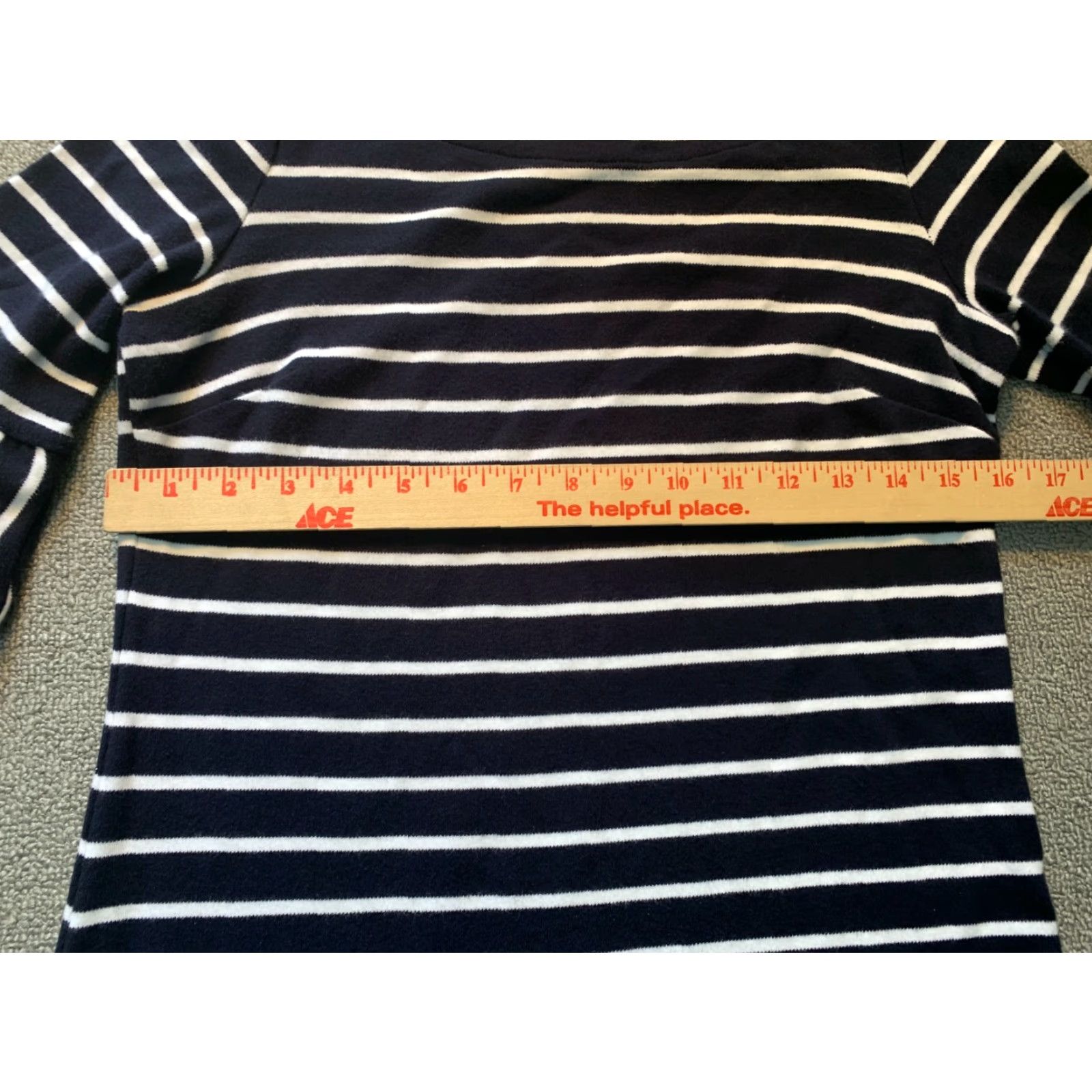 Talbots **PETITE P WOMENS TALBOTS STRIPED SHORT SLEEVE LONG DRESS** User: PETITE P WOMENS TALBOTS STRIPED SHORT SLEEVE LONG DRESS Size 24" / US 00 / IT 34 - 3 Thumbnail