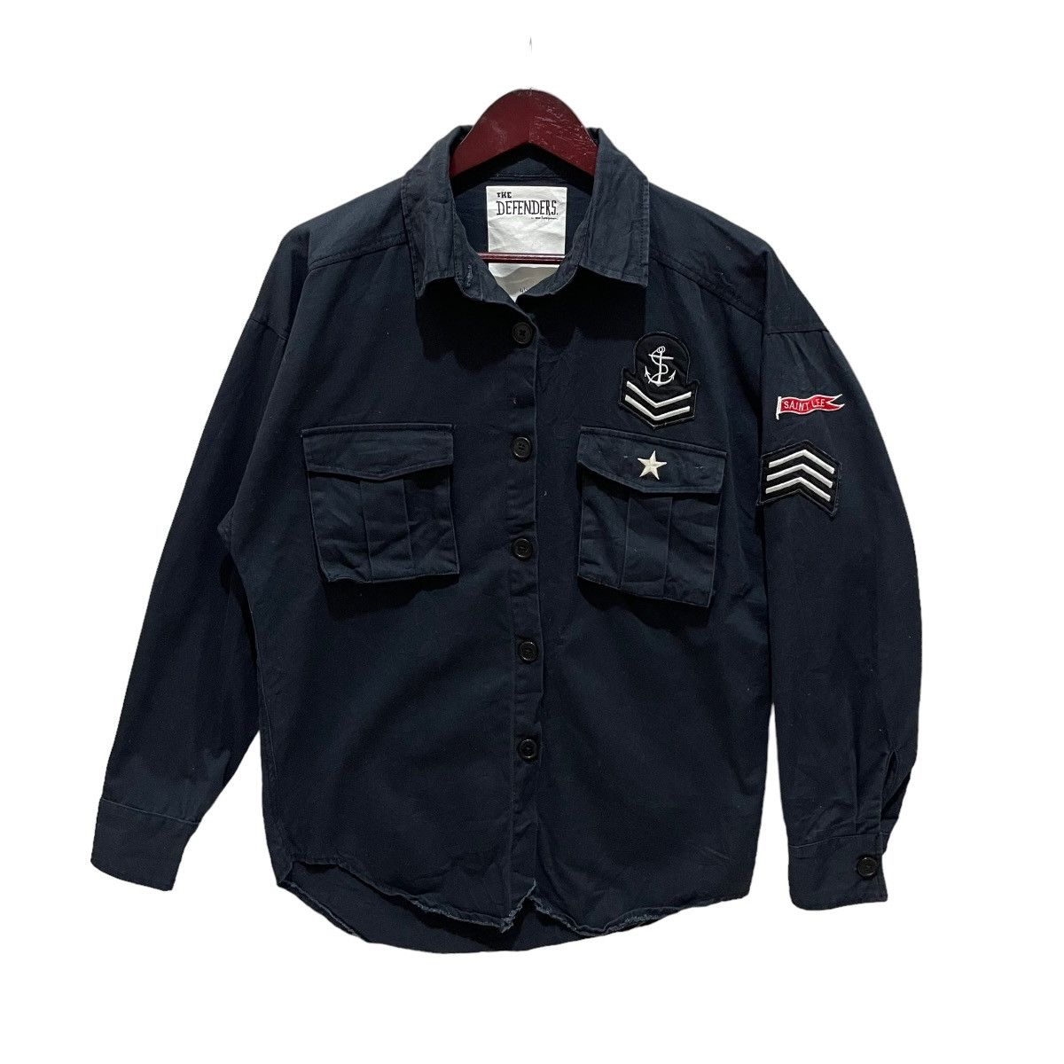 One Teaspoon × Vintage The Defenders by Oneteaspoon Patches Button Jacket Size US M / EU 48-50 / 2 - 1 Thumbnail
