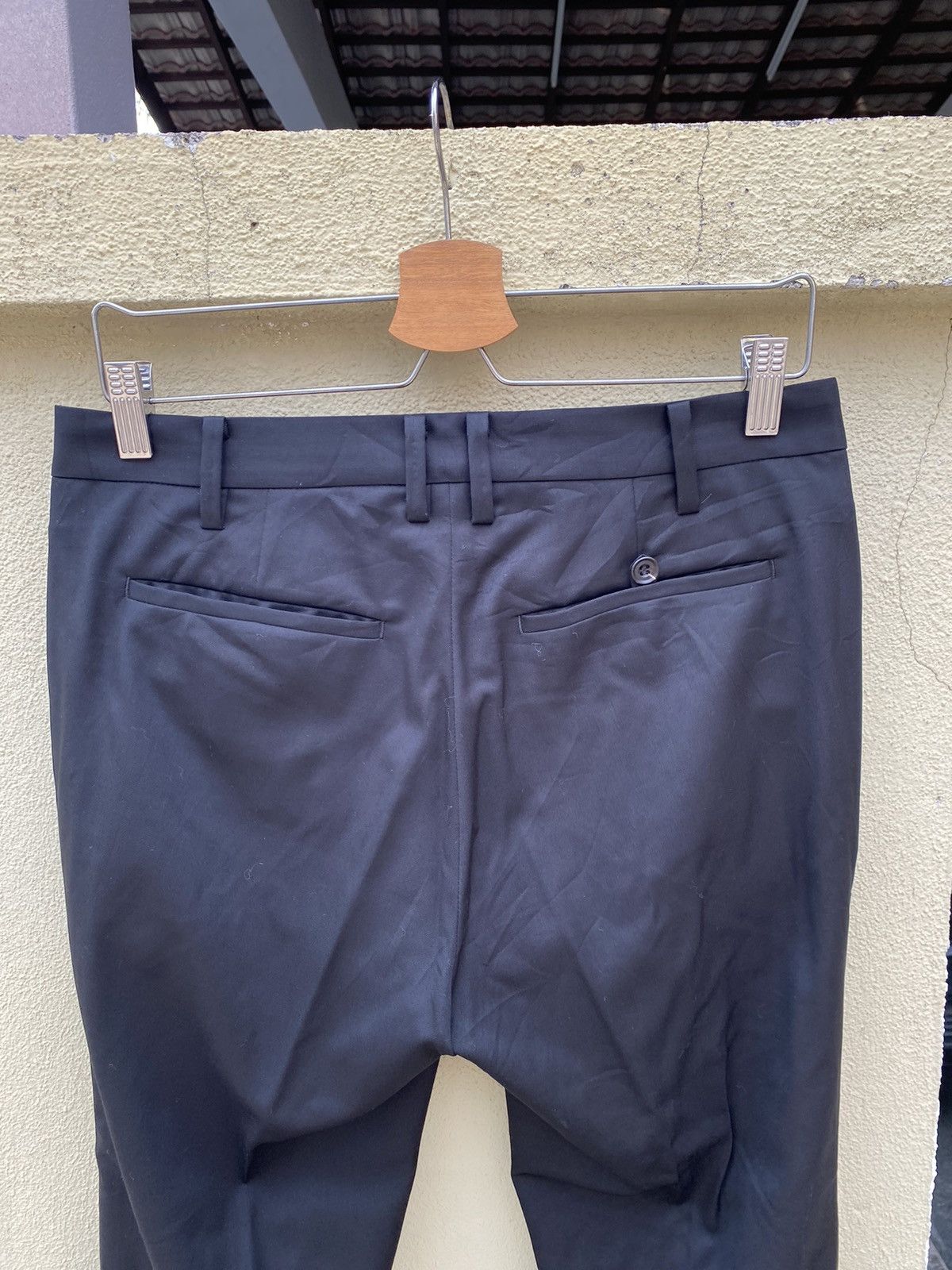 Ato Matsumoto black slim trousers Size US 32 / EU 48 - 4 Thumbnail
