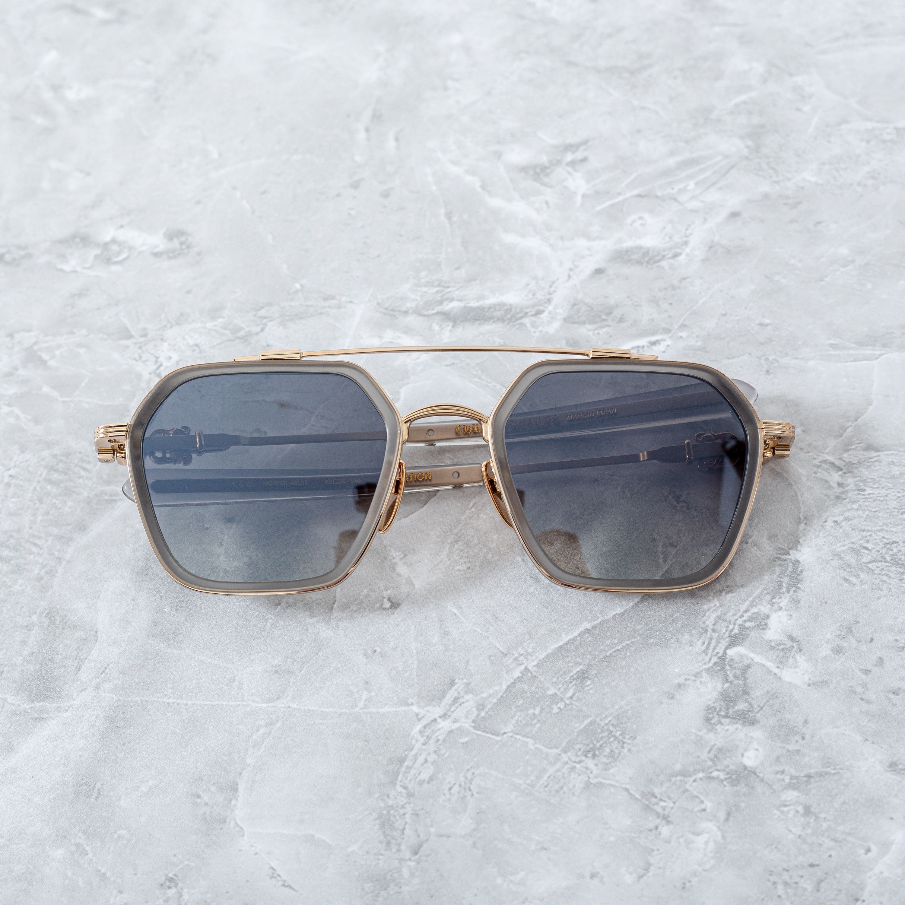 Chrome Hearts CHROME HEARTS HOTATION MATTE GRAPHITE/GOLD PLATED Size ONE SIZE - 12 Thumbnail