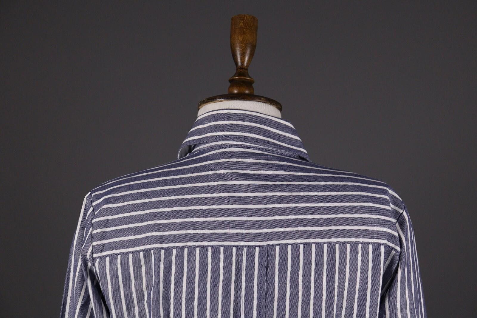 La Martina La Martina Blue Stripe Button Blouse Shirt Size M Size M / US 6-8 / IT 42-44 - 8 Thumbnail