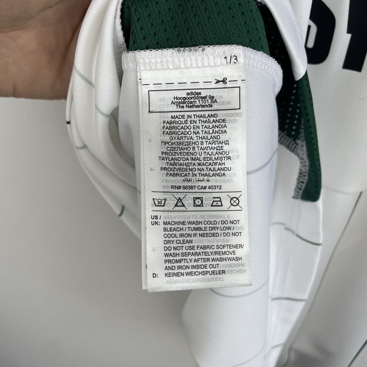 Adidas Schalke 04 Moussa Sylla Away Adidas Jersey 2024/2025 sz 2XL Size US XXL / EU 58 / 5 - 9 Thumbnail