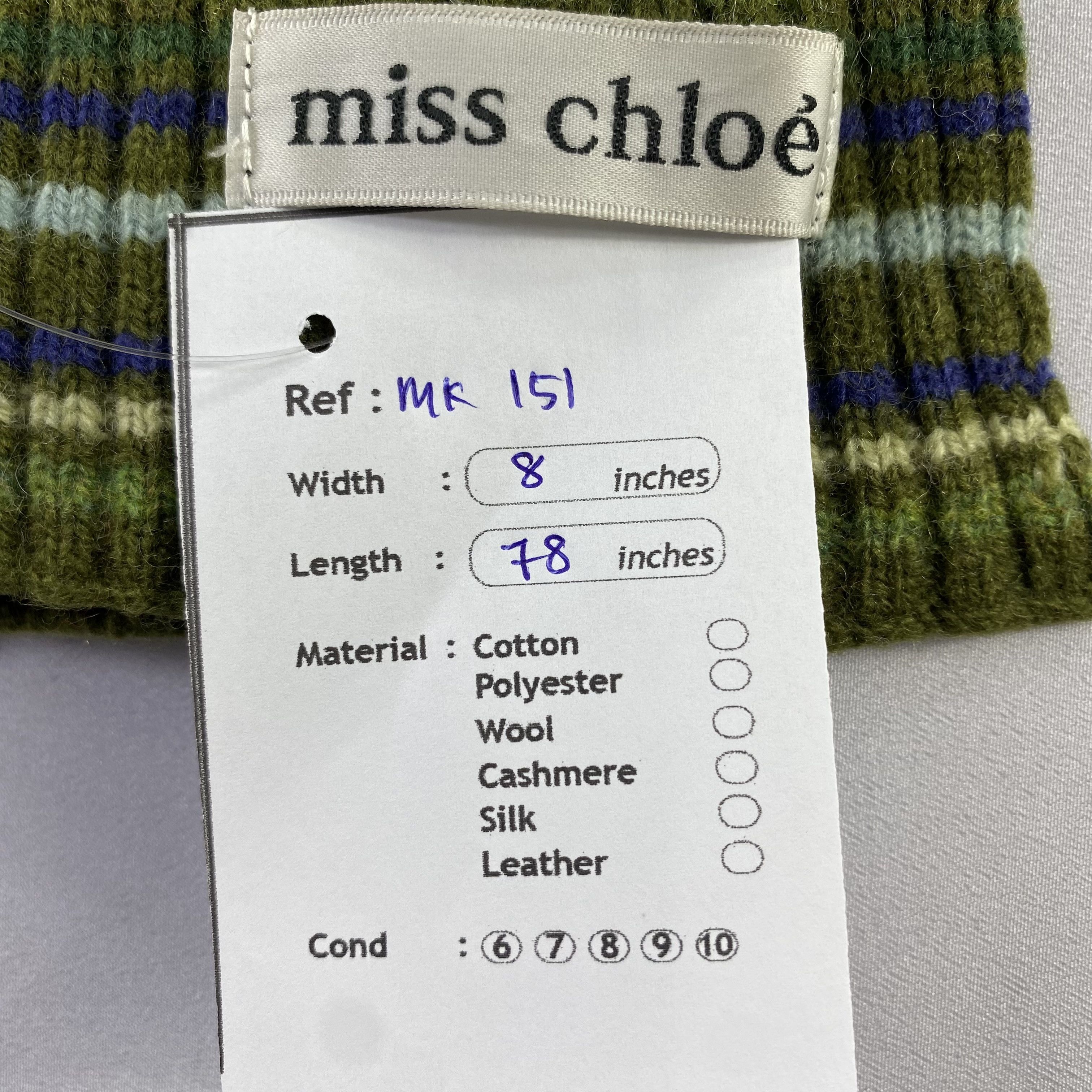 Chloe Chloe Knit Scarf / Muffler / Neckwear Size ONE SIZE - 6 Thumbnail