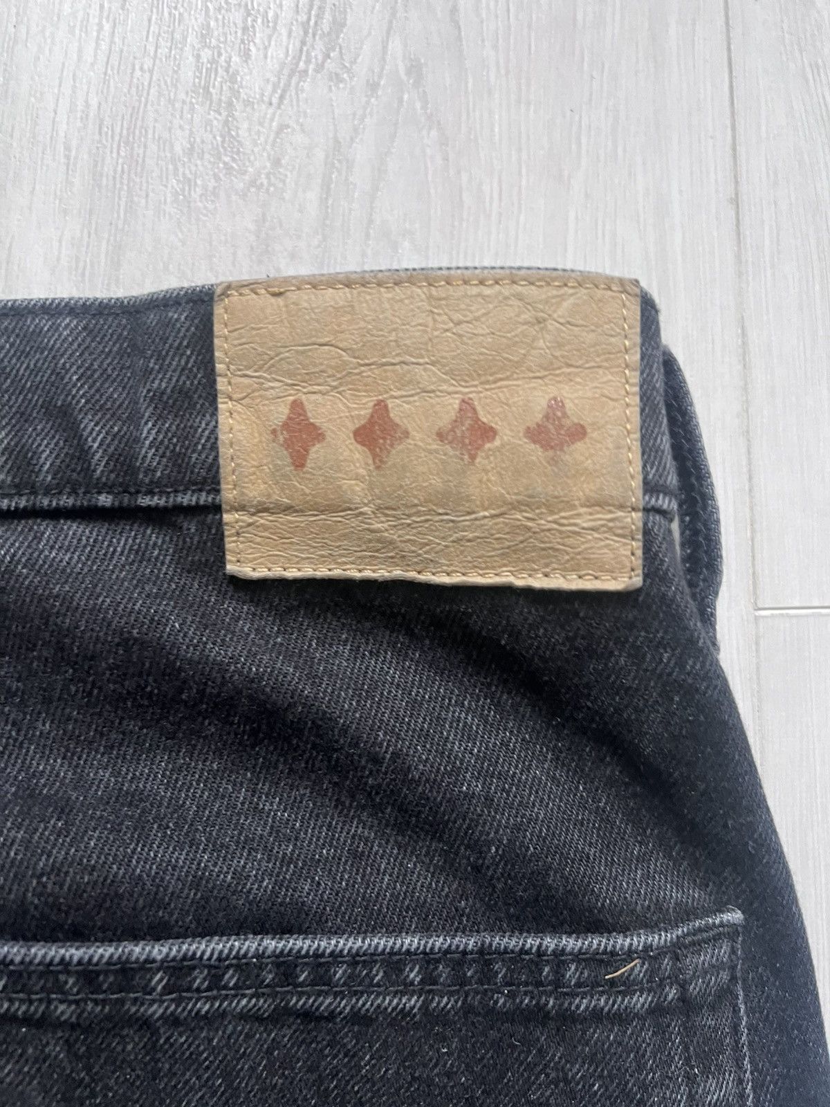 Bare Knuckles Bare Knuckles Javier Wide Leg Denim 36 Size US 36 / EU 52 - 4 Thumbnail