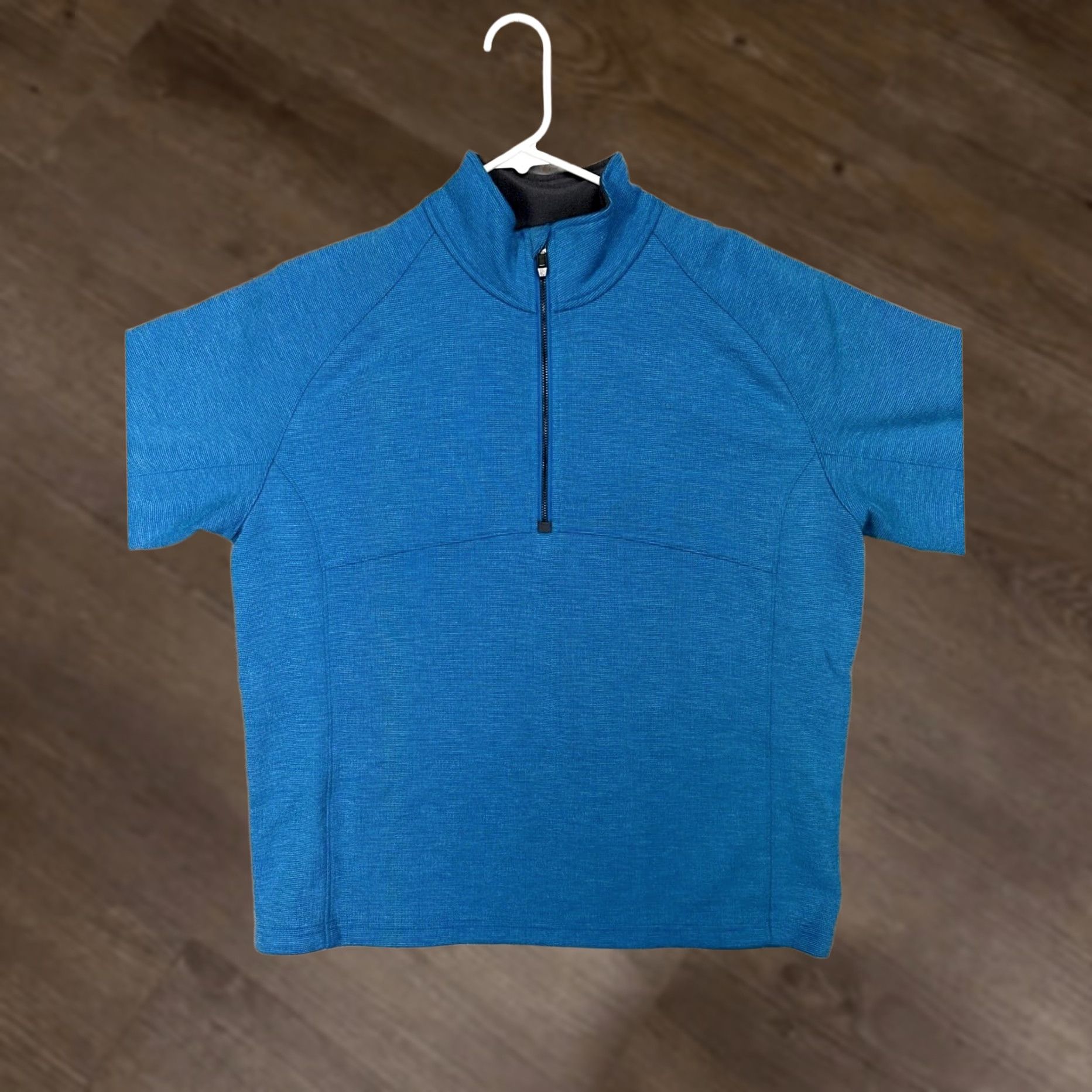 Spyder Spyder Sweatshirt Pullover Adult Large Blue Pinstripe Lined Fleece Raglan 1/4 Zip Logo Mens Size US L / EU 52-54 / 3 - 1 Thumbnail