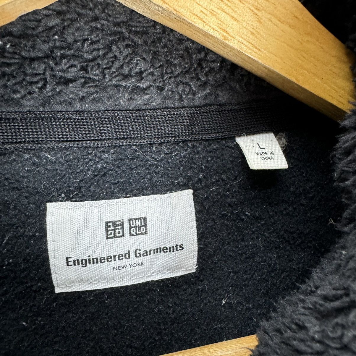 Engineered Garments × Japanese Brand × Uniqlo ☀️EG X UNIQLO FLEECE SHERPA ZIPPER JACKET Size US L / EU 52-54 / 3 - 8 Thumbnail