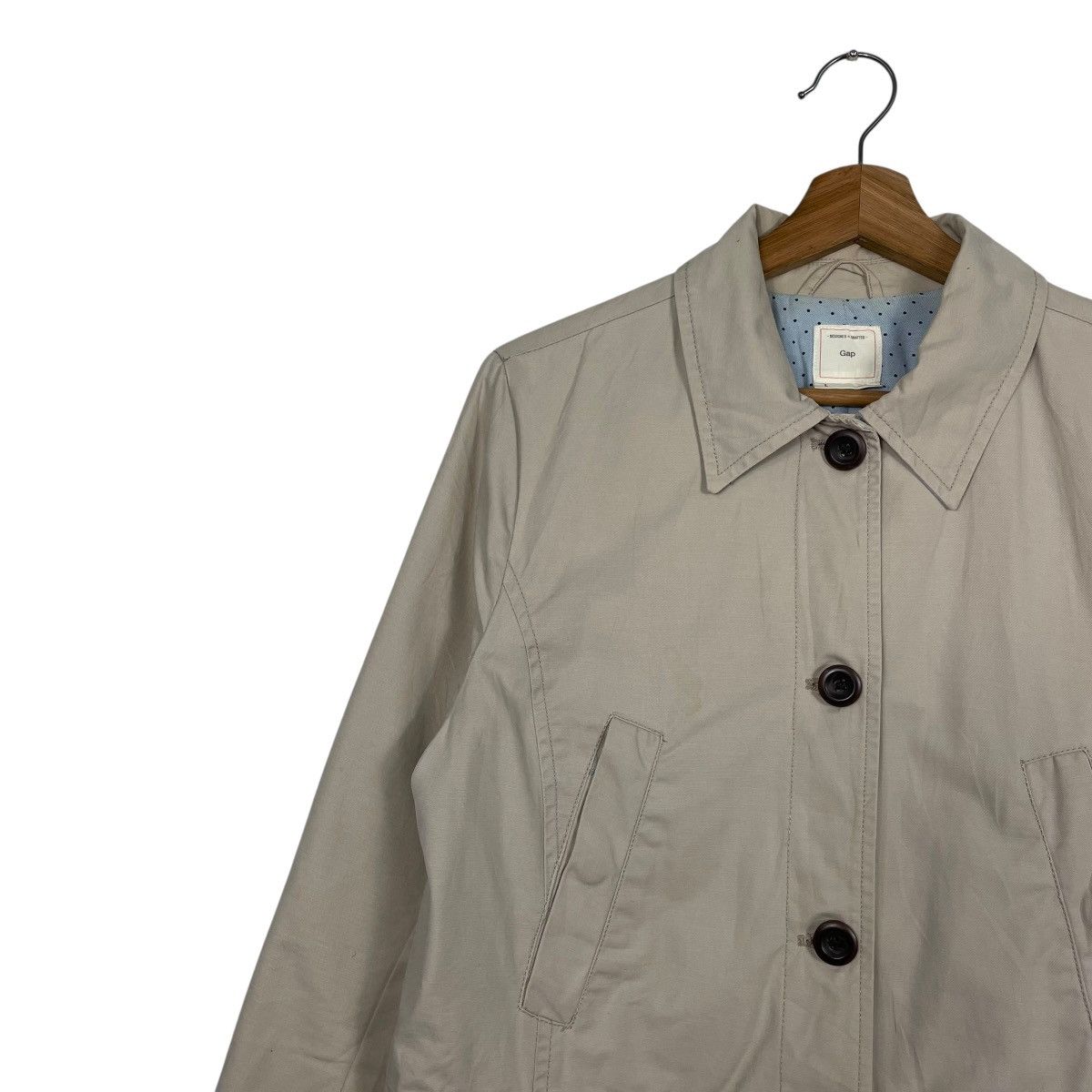 Other Gap Brown Women Jacket Size L / US 10 / IT 46 - 6 Thumbnail