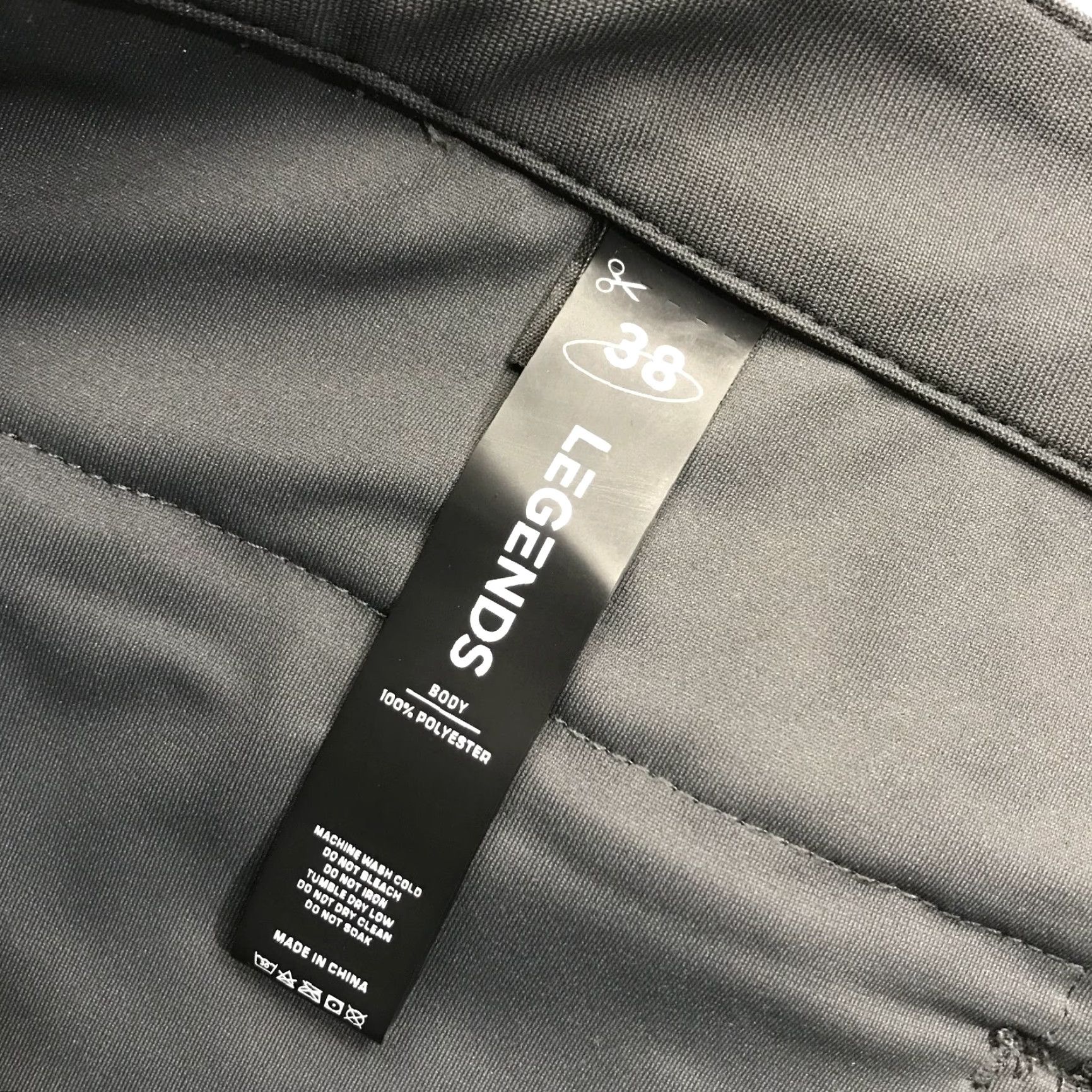 Vintage Legends Pants Mens 38x32 Gray Aviation Trouser Performance Chino Golf Casual NWT Size US 38 / EU 54 - 6 Thumbnail