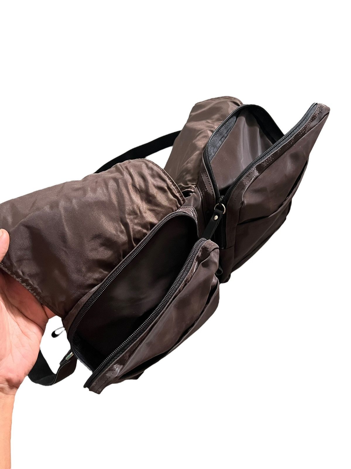 Yohji Yamamoto 1990s Y’SACCS Yohji Yamamoto Utility Messenger Bag Size ONE SIZE - 11 Thumbnail