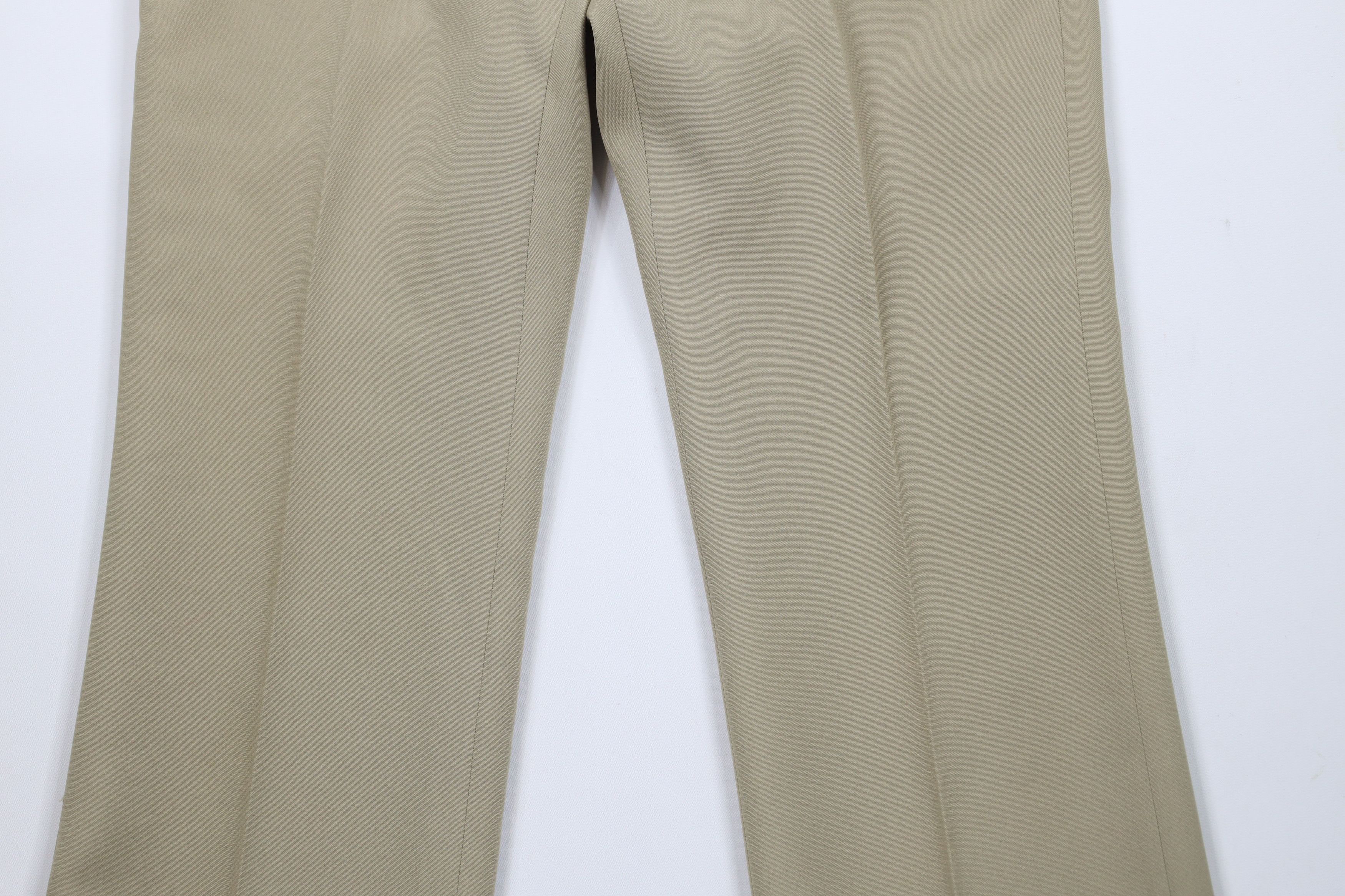 Vintage Vintage 70s Streetwear Knit Flared Wide Leg Chino Pants USA Size US 31 - 3 Thumbnail