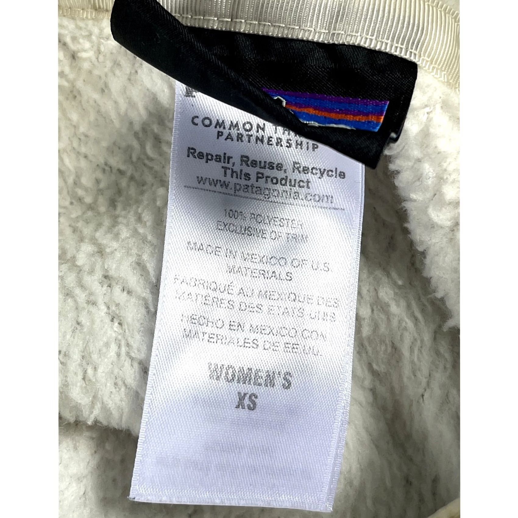 Patagonia Patagonia Re-Tool Snap-T Pullover Shirt White Beige XS Womens Size XS Size XS / US 0-2 / IT 36-38 - 6 Thumbnail