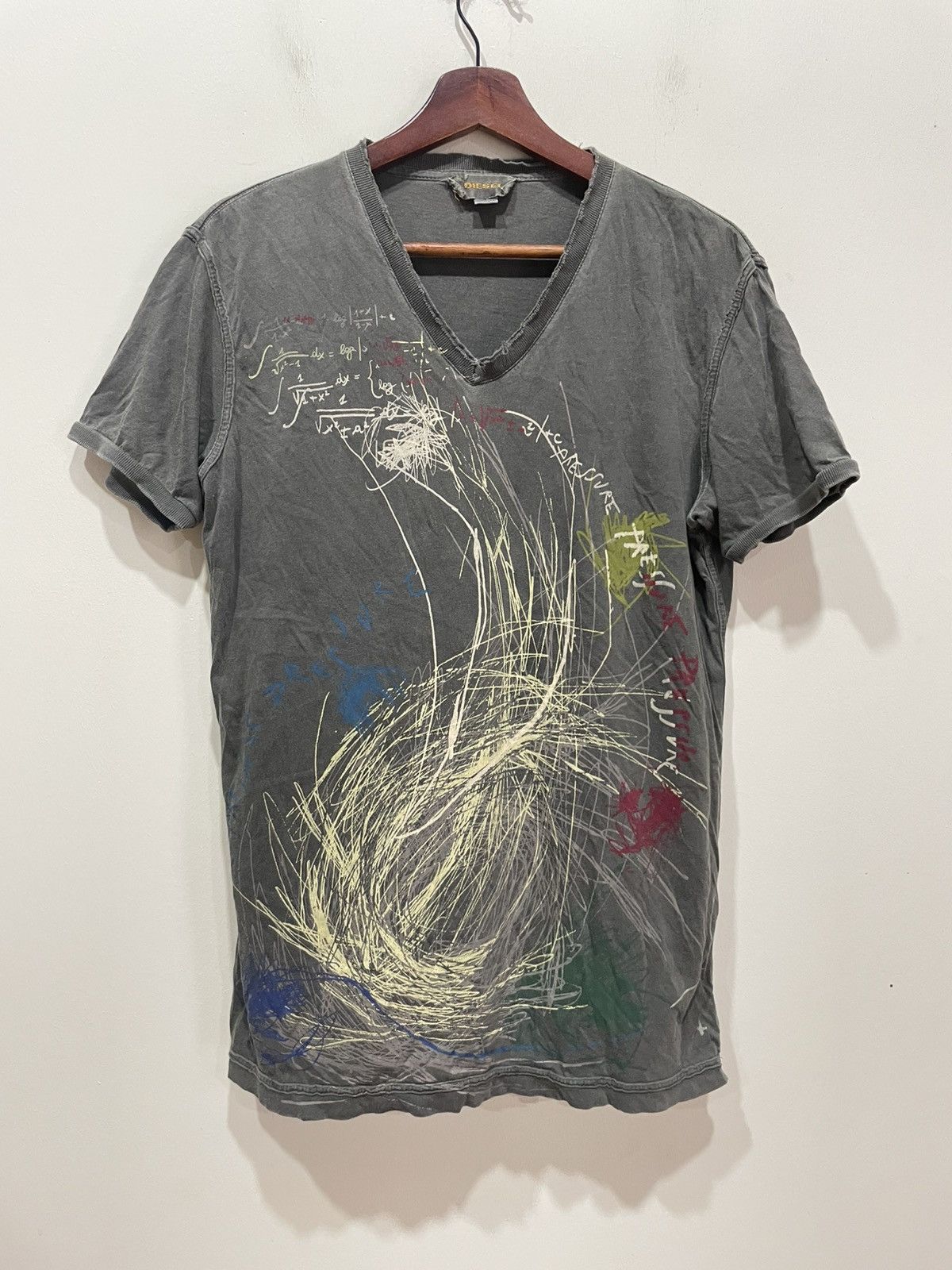 Diesel Diesel V neck Tshirt Size US M / EU 48-50 / 2 - 1 Thumbnail
