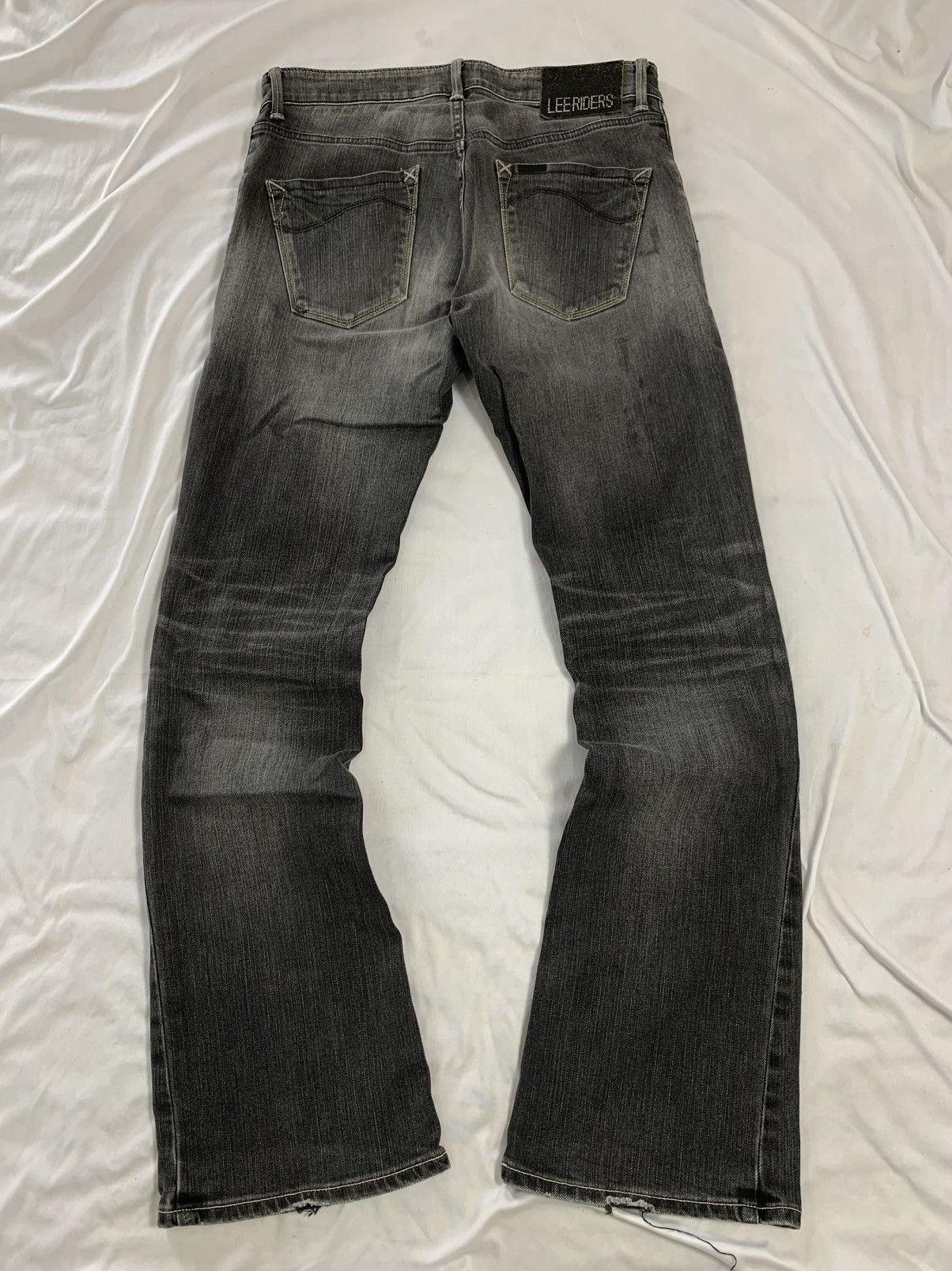 Lee Vintage flare lee riders mudwash jeans pant tornado mart Size US 32 / EU 48 - 12 Thumbnail