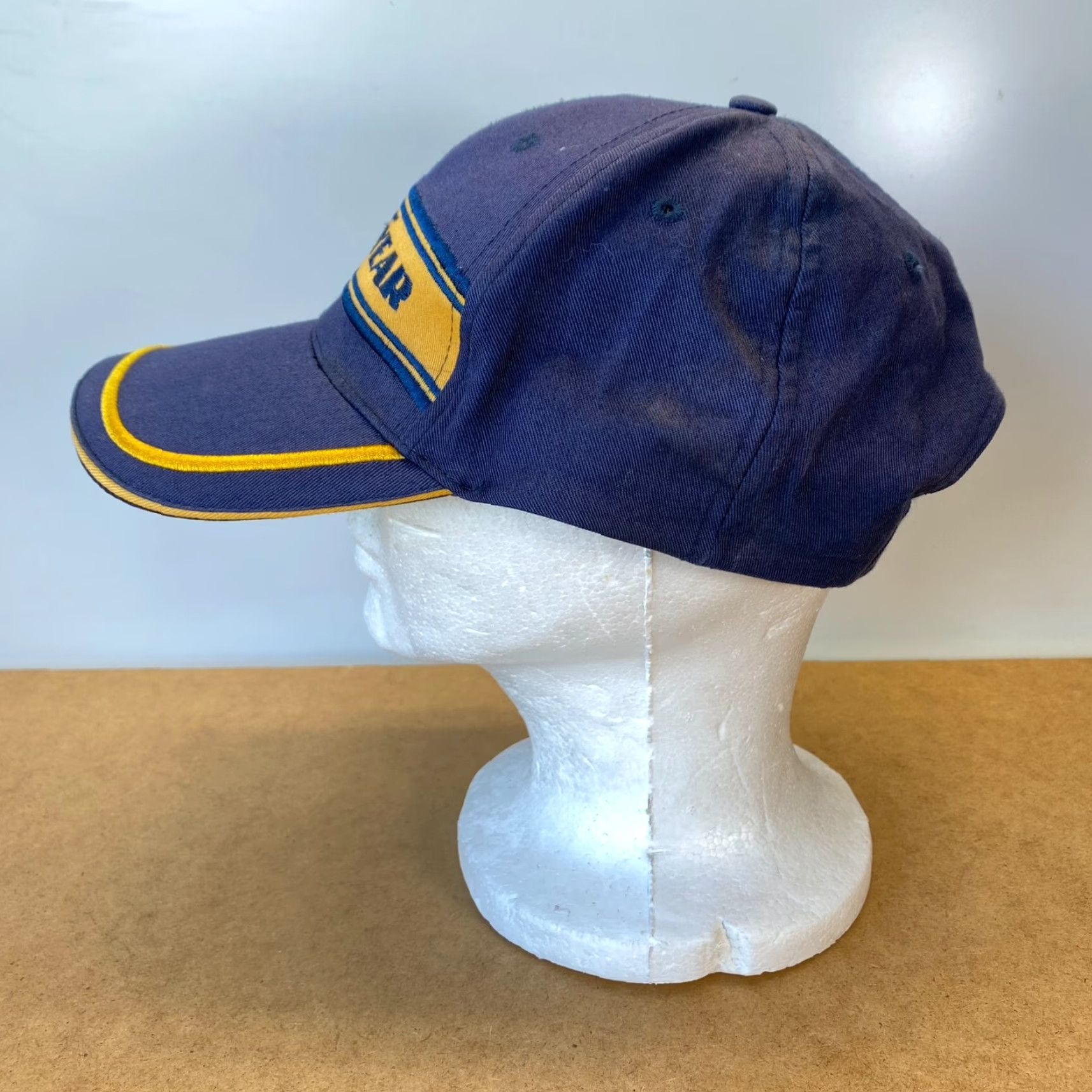 Vintage VINTAGE Goodyear Hat Titan-PME Strapback Dad Blue Cotton Unisex Adults One Size - FAST SHIP Size ONE SIZE - 4 Thumbnail