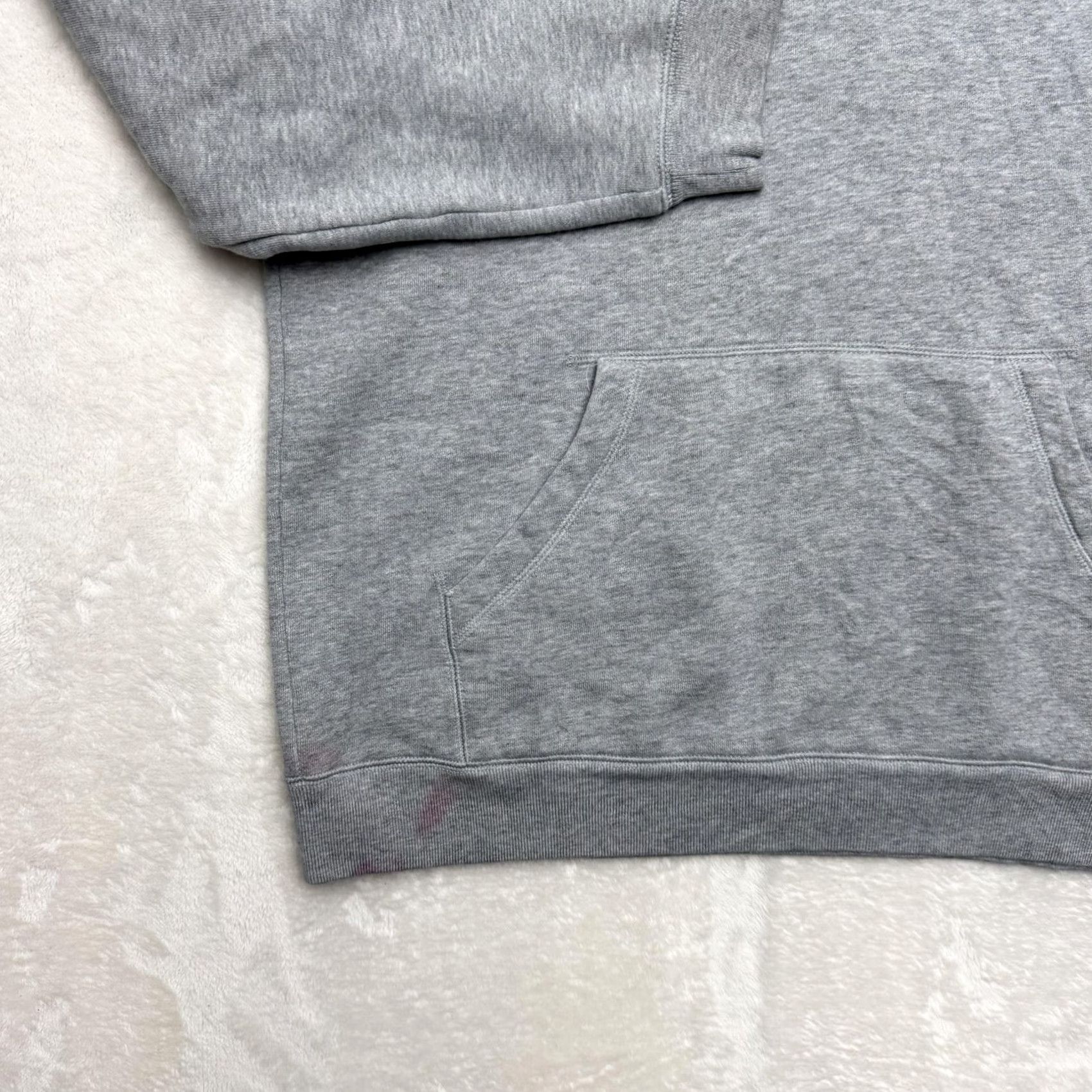 Carhartt VINTAGE Carhartt Hoodie Shirt Mens S Gray Sleeve Logo Fleece Pullover Workwear Size US S / EU 44-46 / 1 - 6 Thumbnail