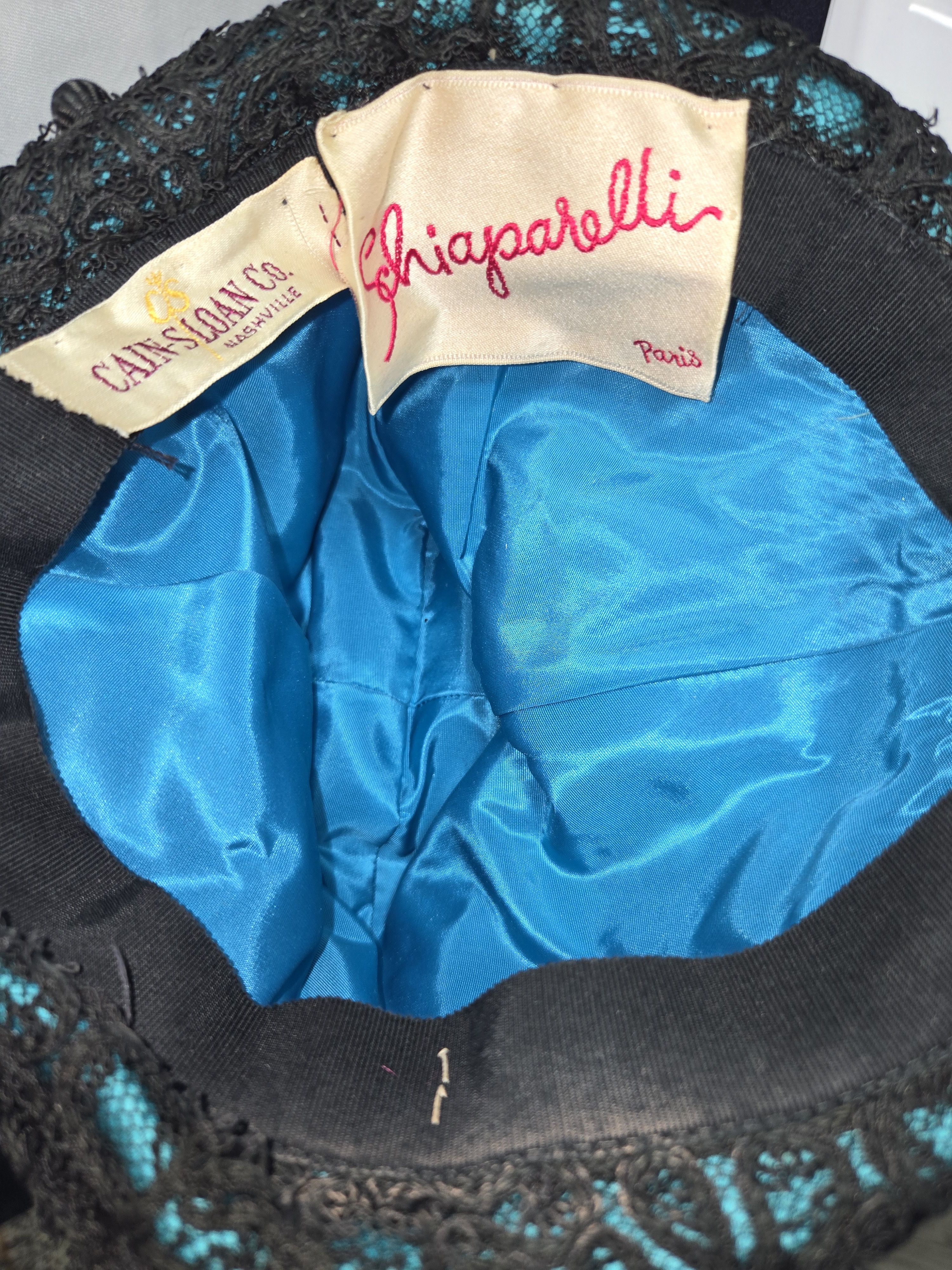 Schiaparelli Stunning Schiaparelli Cloche Hat Size ONE SIZE - 4 Thumbnail