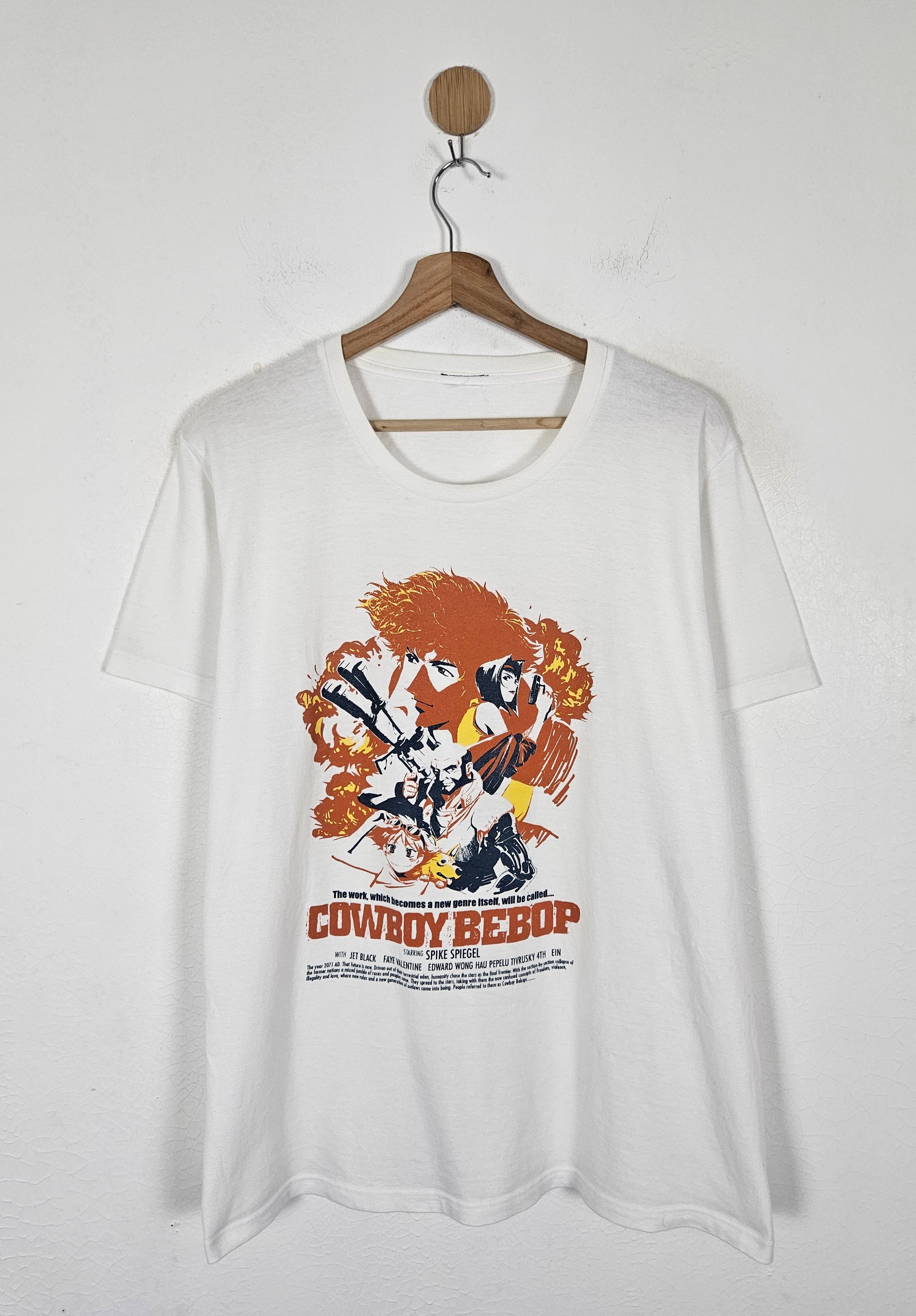 Vintage Vintage Cowboy Bebop anime shirt Size US L / EU 52-54 / 3 - 1 Thumbnail