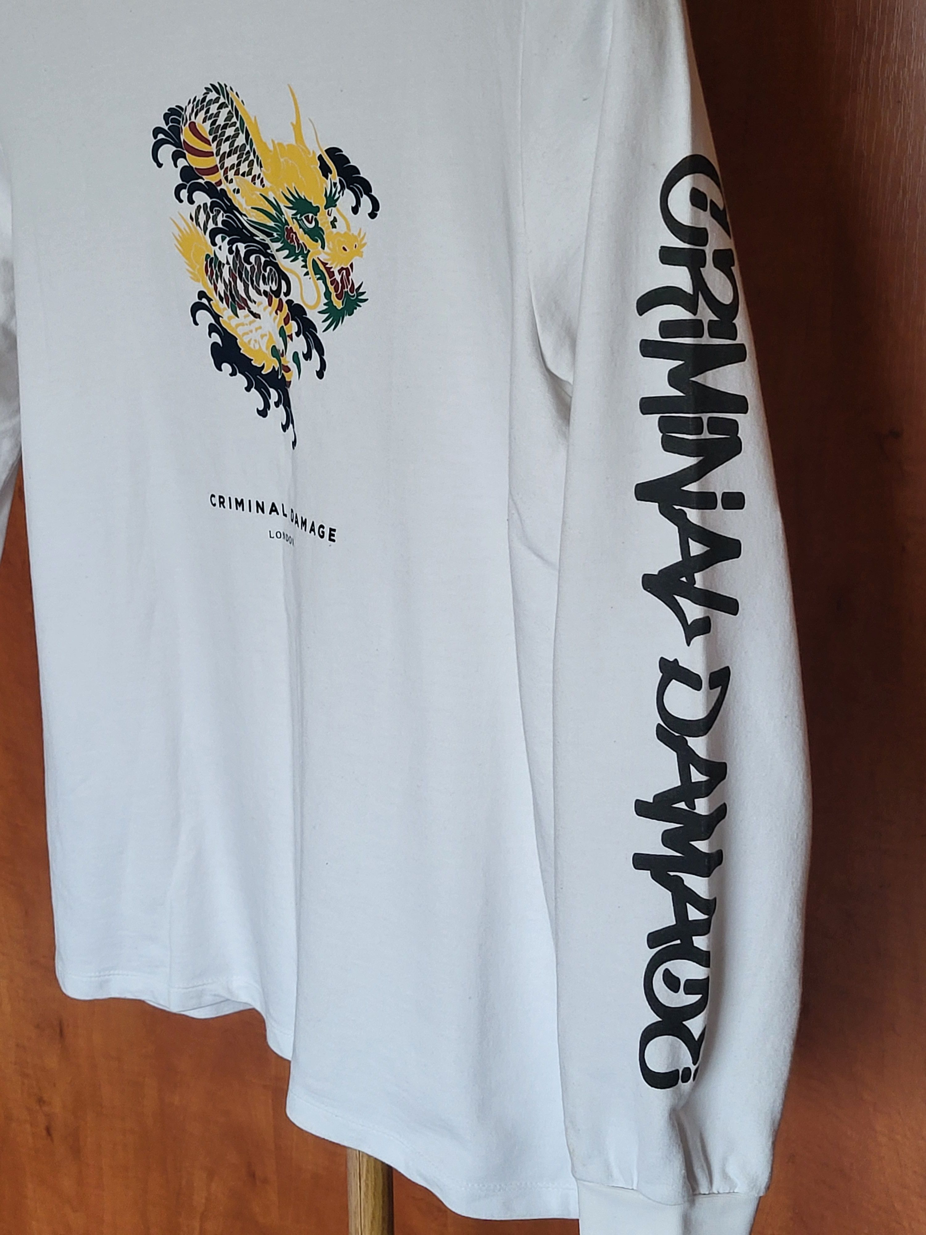 Criminal Damage Criminal Damage Japan Style sweatshirt Rare.S but fit M. Size US S / EU 44-46 / 1 - 7 Thumbnail