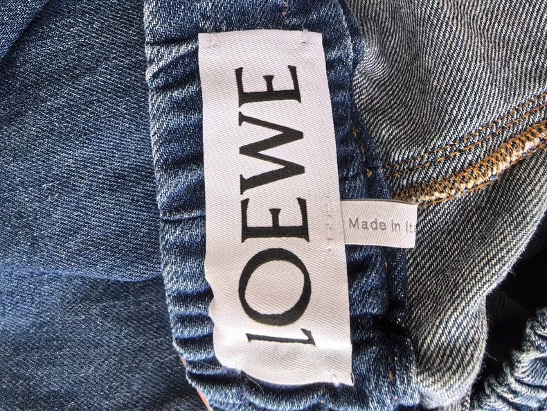 Loewe LOEWE sizeXS Wide leg jeans Size 28" / US 6 / IT 42 - 3 Thumbnail
