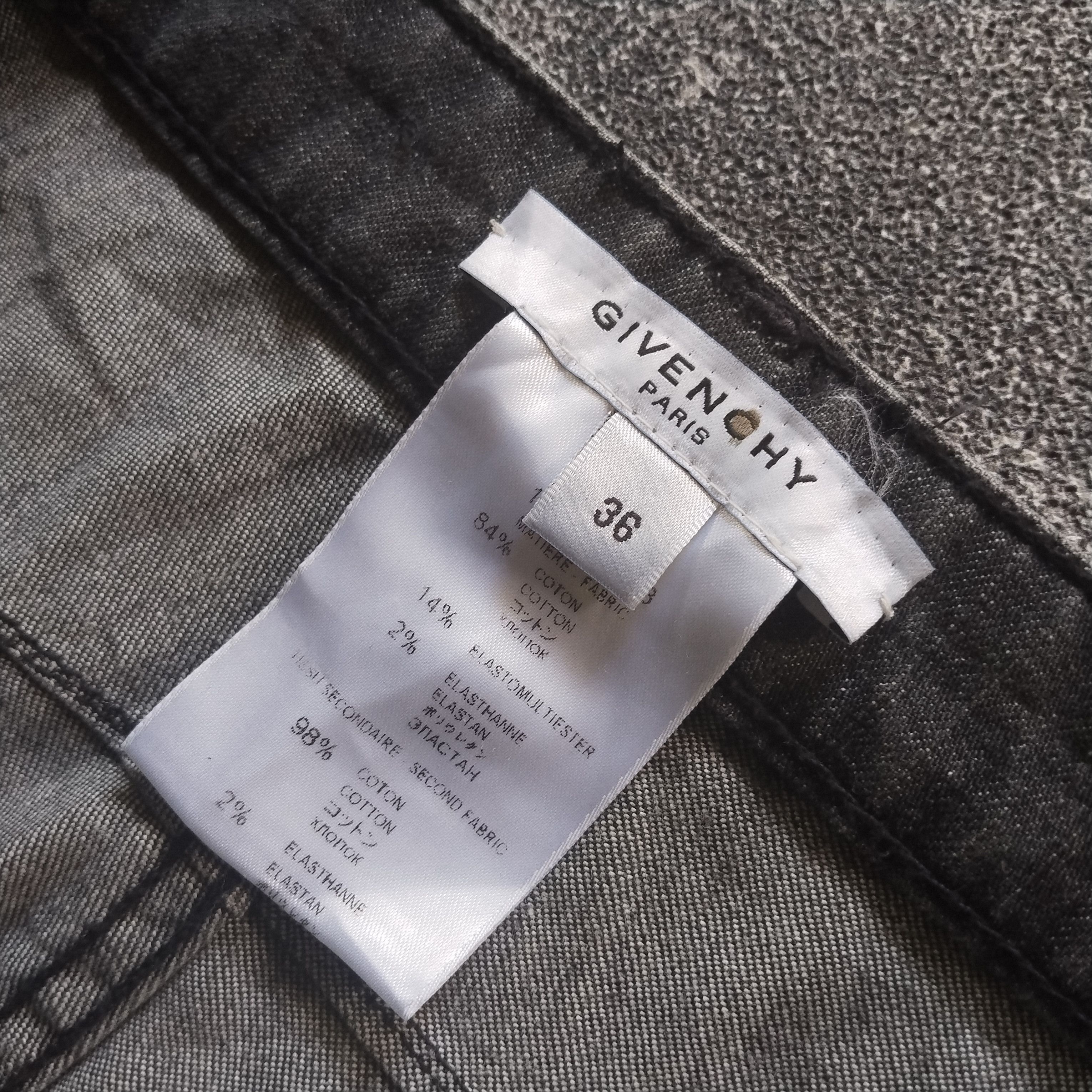 Givenchy GIVENCHY Jeans pants Double Kne Two Tone Panelled Jeans Size 25" / US 0 / IT 36 - 5 Thumbnail