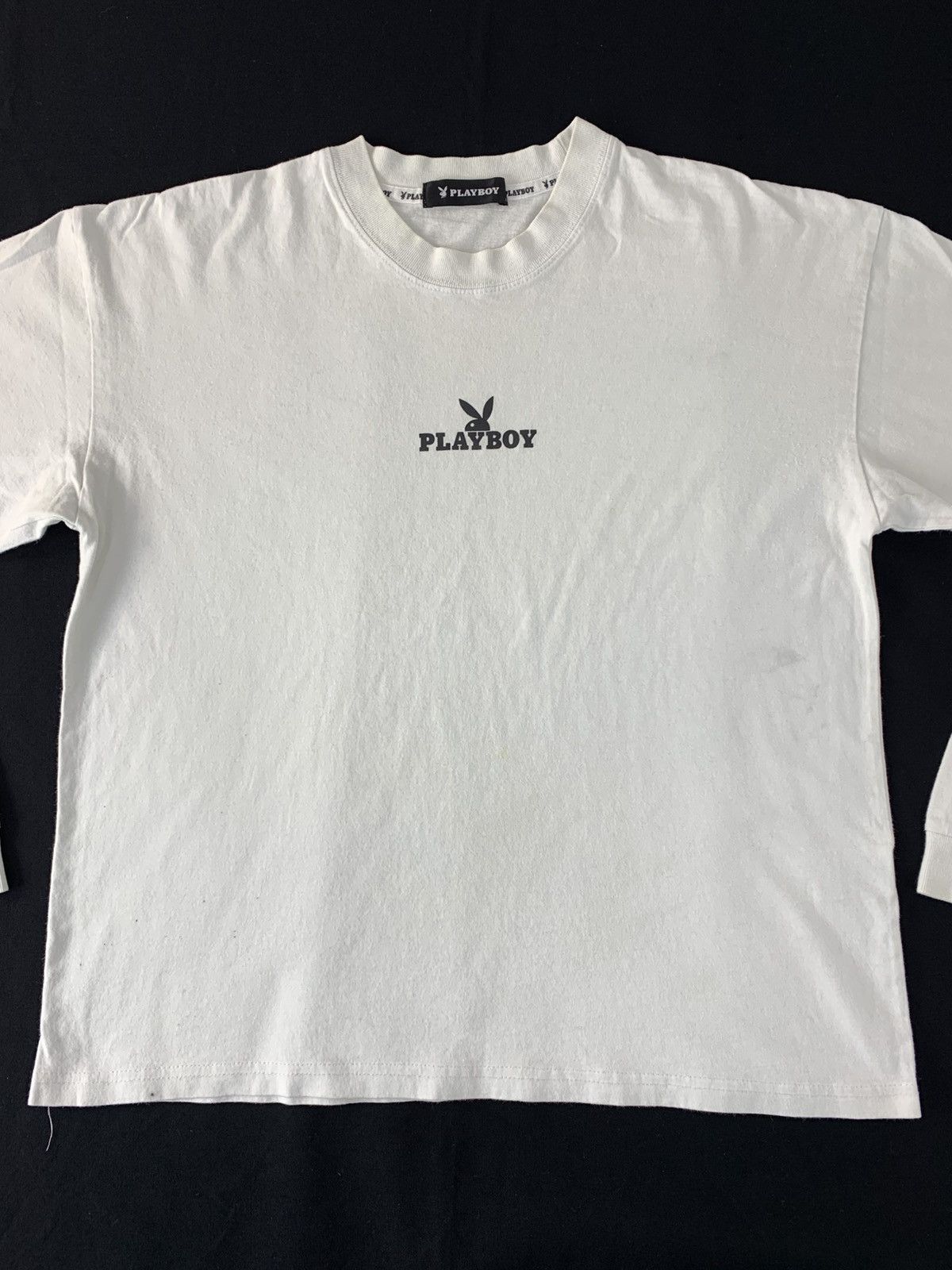 Playboy Playboy Longsleeve Small Big Bunny Logo Printed T shirt Size US M / EU 48-50 / 2 - 3 Thumbnail