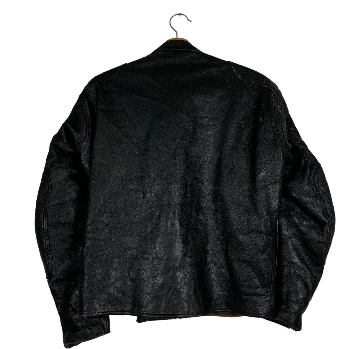 Kadoya 🔥90’s VINTAGE BIKER RACER LEATHER JACKET KADOYA JAPAN Size US M / EU 48-50 / 2 - 7 Thumbnail
