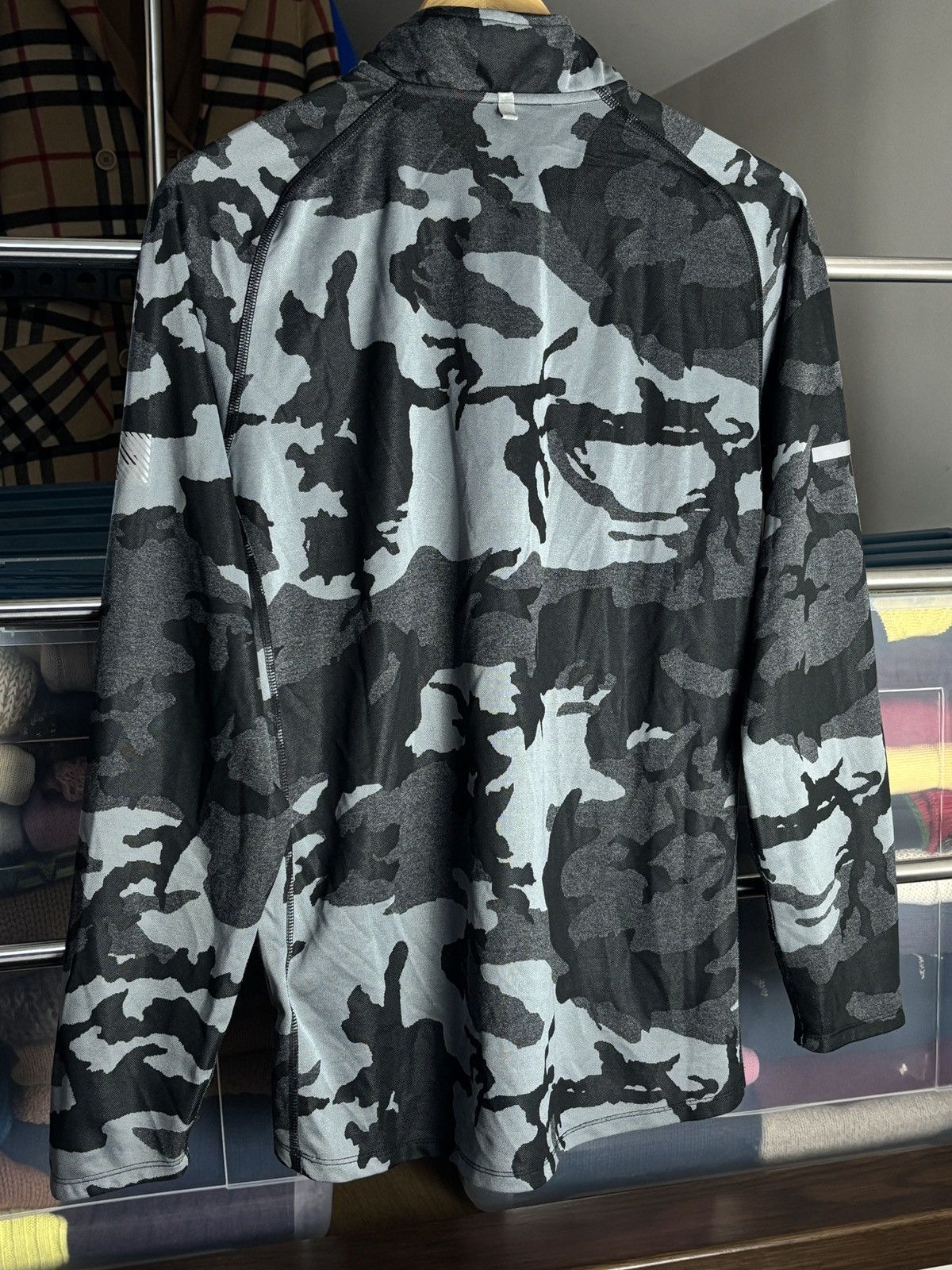 Nike Nike Running Dri-Fit Moro Camo Windbreaker Jacket Size US M / EU 48-50 / 2 - 4 Thumbnail