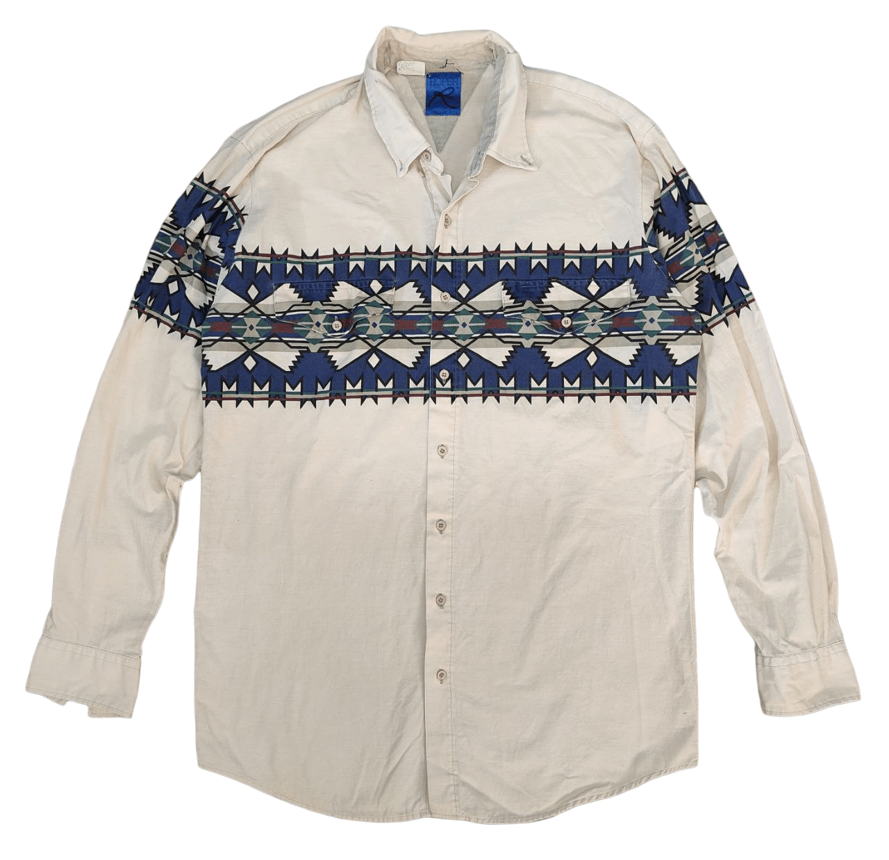 Aztech Mountain Vintage Roper Western Shirt Size US L / EU 52-54 / 3 - 1 Thumbnail